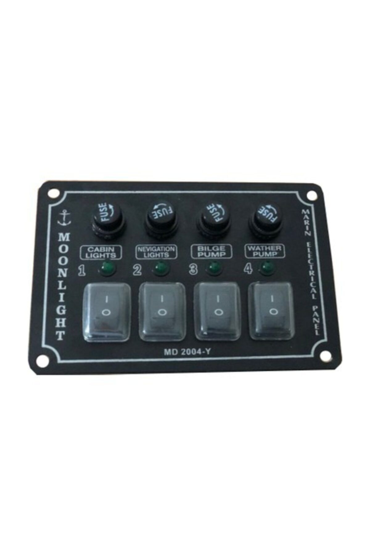 MOONLİGHT Moon Light Md 2004y 4'lü Yatay Switch Panel