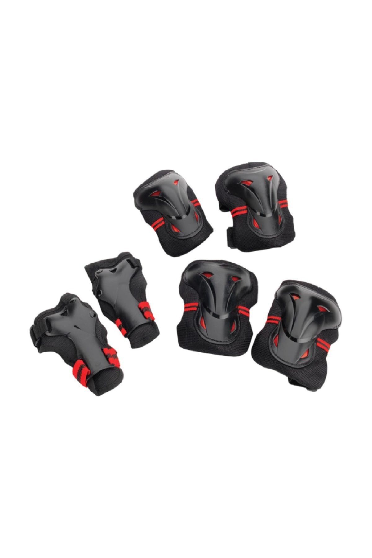 Hattrick Ps-20 Koruyucu Set (siyah/kırmızı) 16/10 Cm