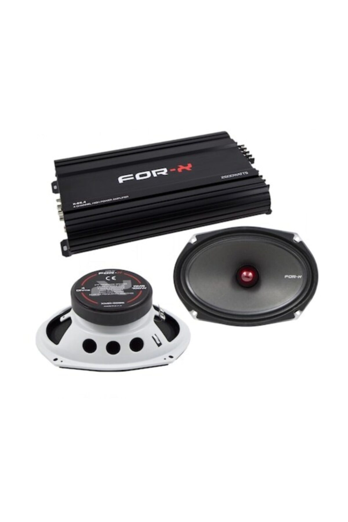 ForX Xmd-3096 Oto Oval Mıdrange 2li Takım X-65.4 Anfi