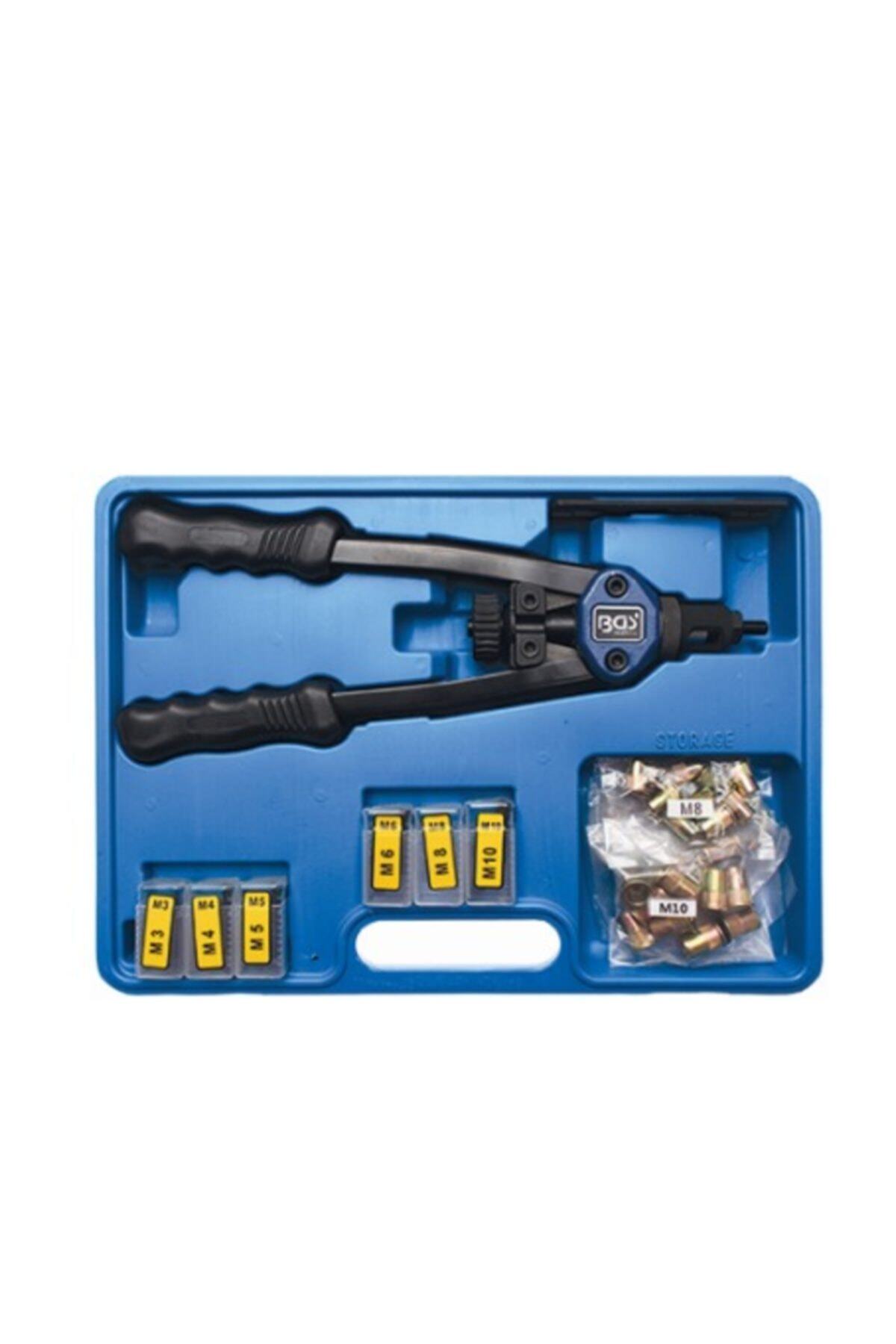 BGS Perçin Tabancası Kollu Power (m3-m10) Somun