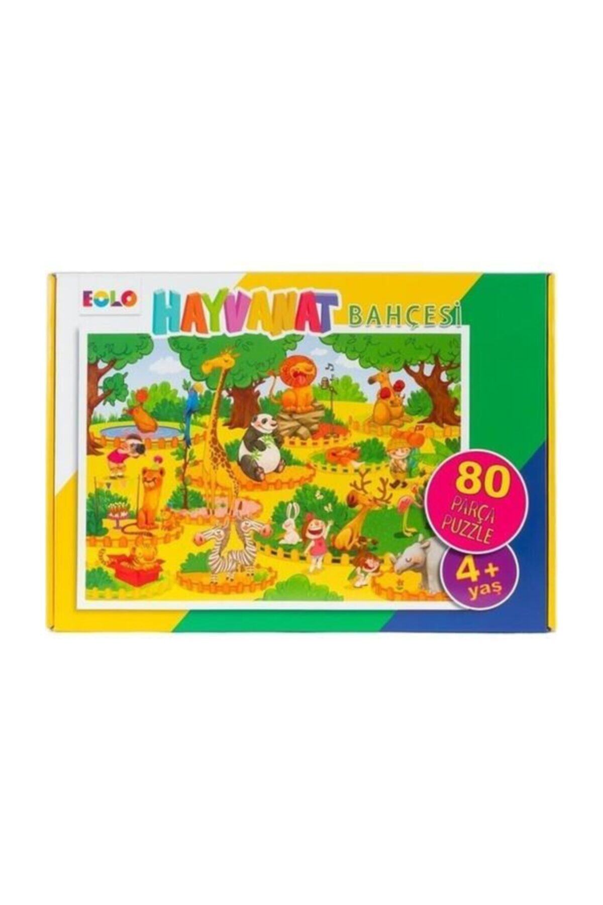 Eolo 80 Parça Puzzle Hayvanat Bahçesi