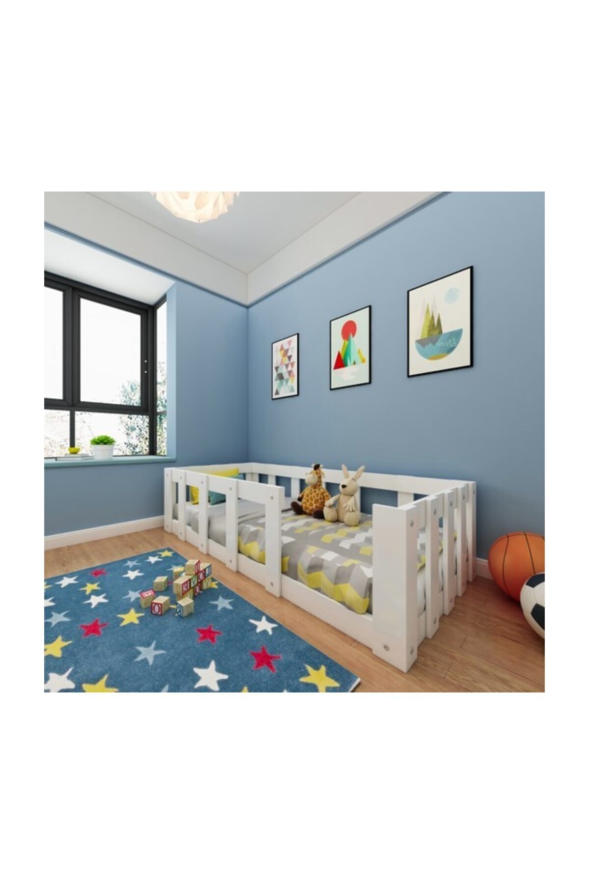myniture ninnimo mdf montessori karyola beyaz y10 90x190 yatak uyumlu y 1046 plus fiyati yorumlari trendyol