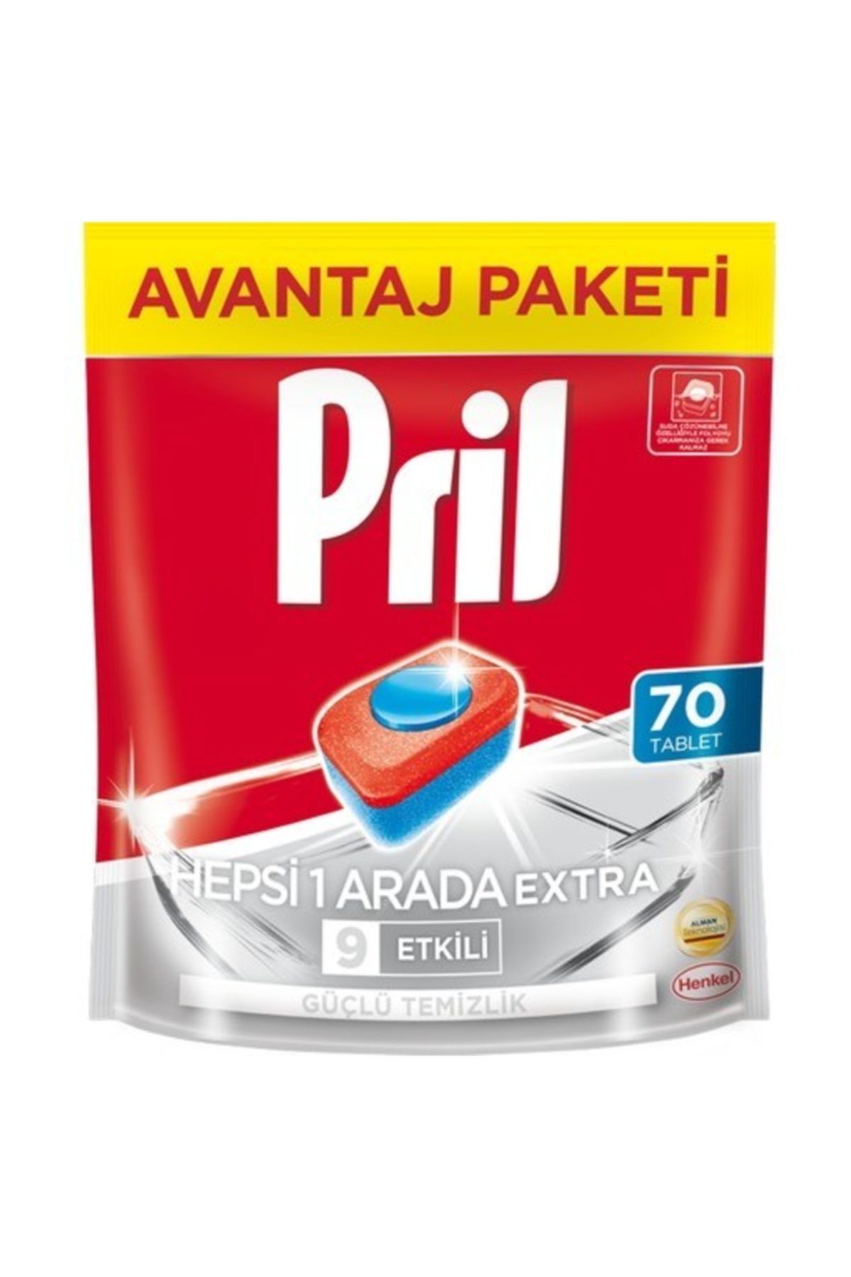 Pril Tablet Bulaşık Deterjanı 70'lı