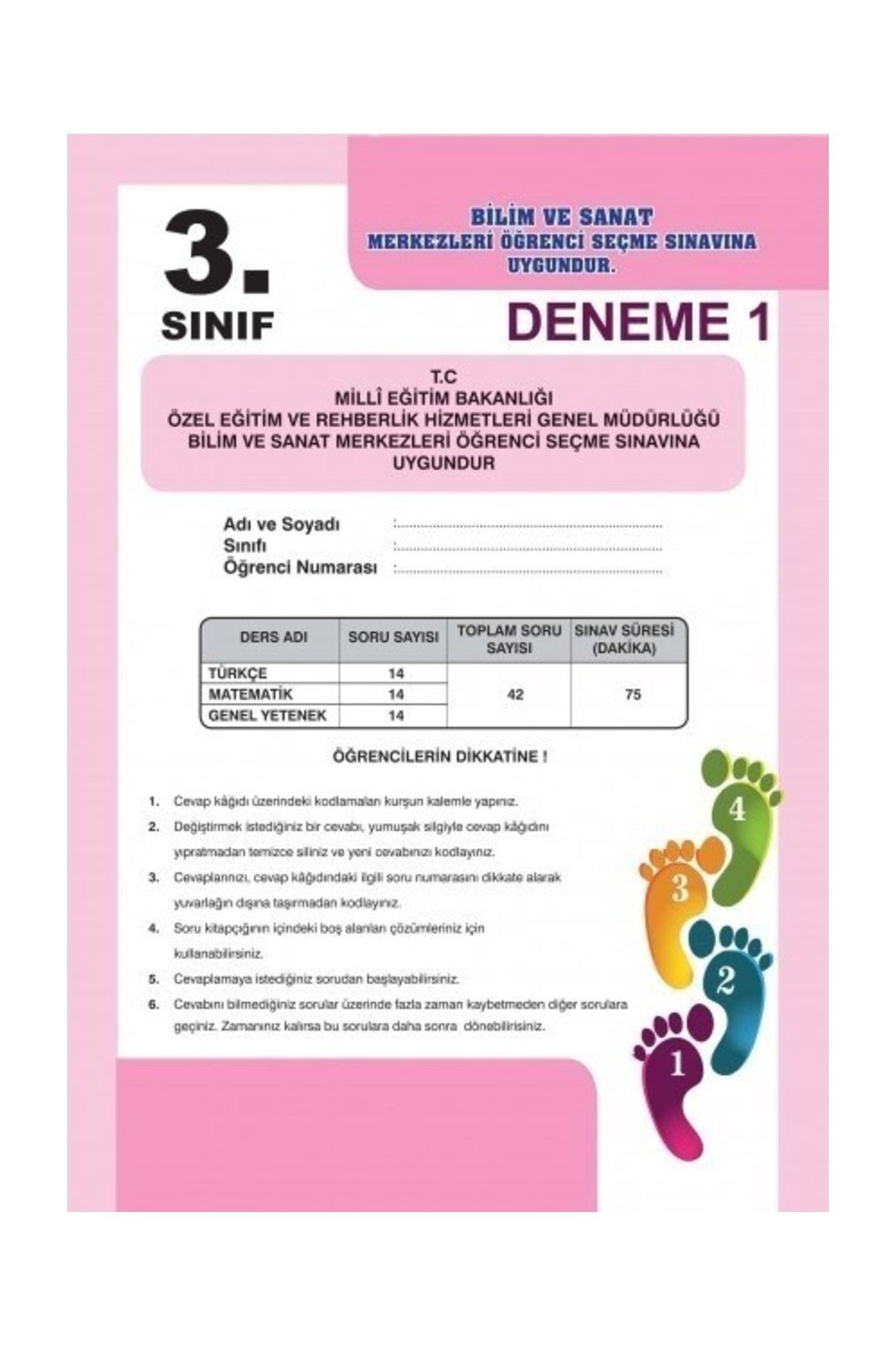 Mutlu Yayinevi Mutlu Bilsem Deneme Sinavlari Ilkokul 3 Sinif Mutlu Yayinlari Fiyati Yorumlari Trendyol