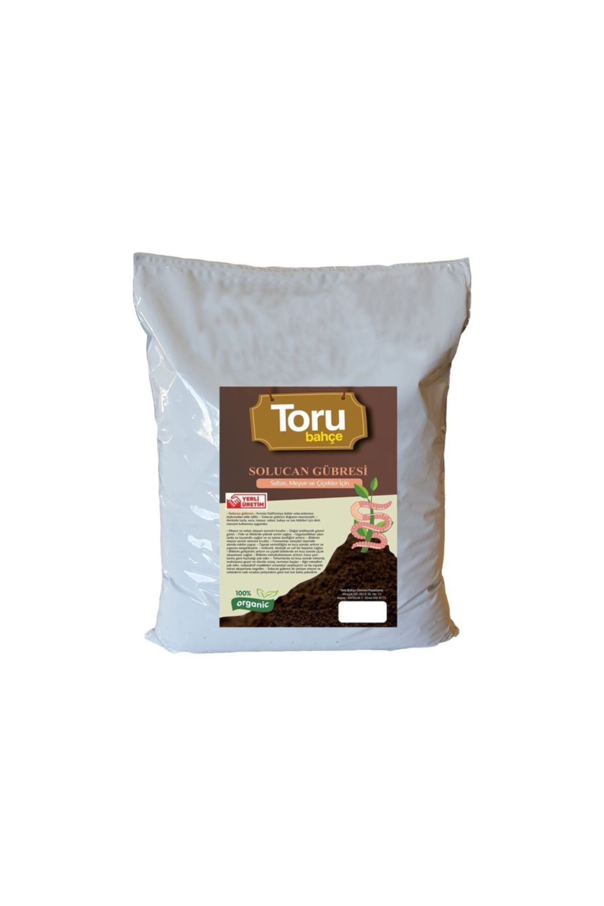 Grande Home Toru Bahçe Toprak Düzenleyici Solucan Gübresi 20 lt