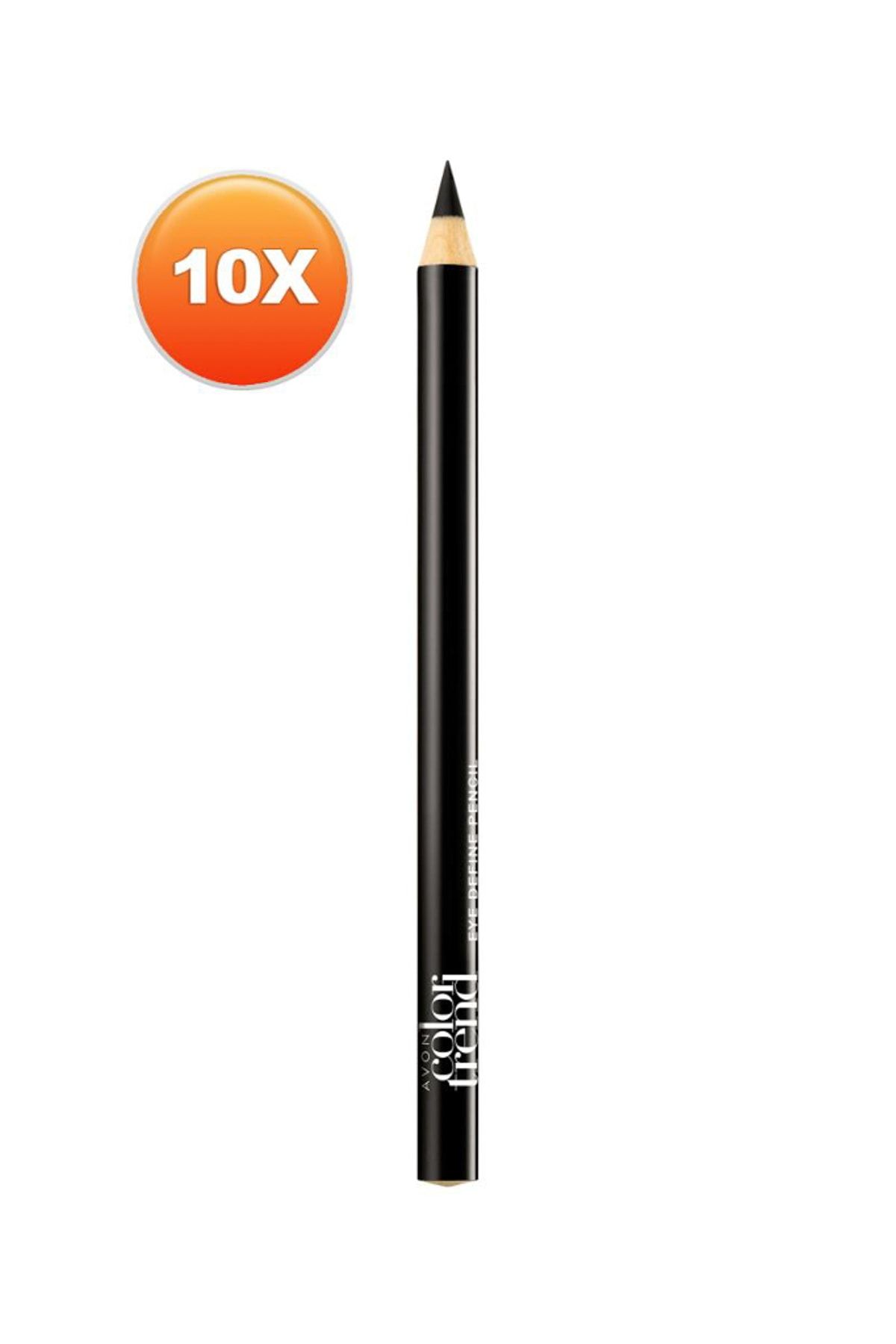 AVON Color Trend Siyah Göz Kalemi  Onlu Set