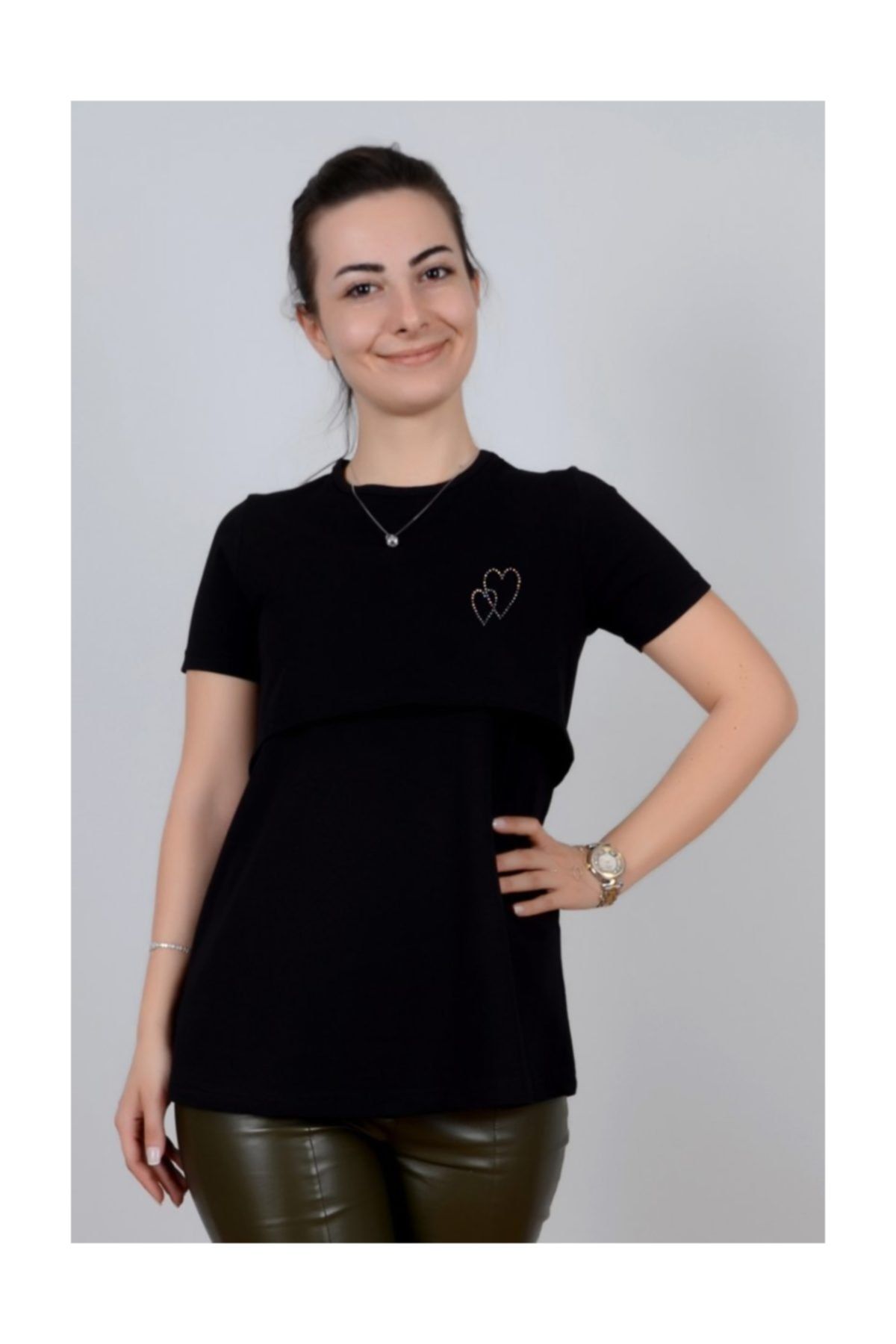 Esil Ozmo Emzirme Badisi Kısa Kol