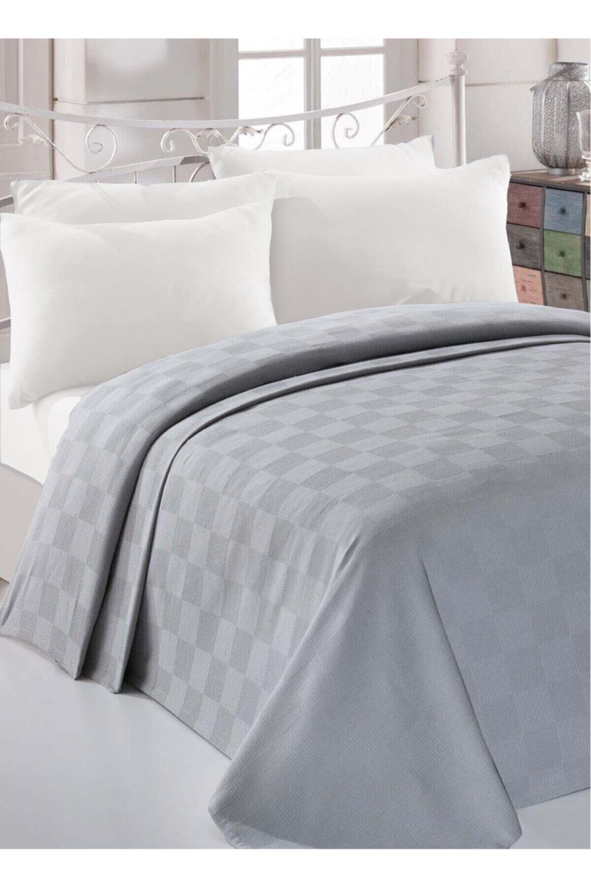 DaisyHome Dama Desenli Çift Kişilik Pike