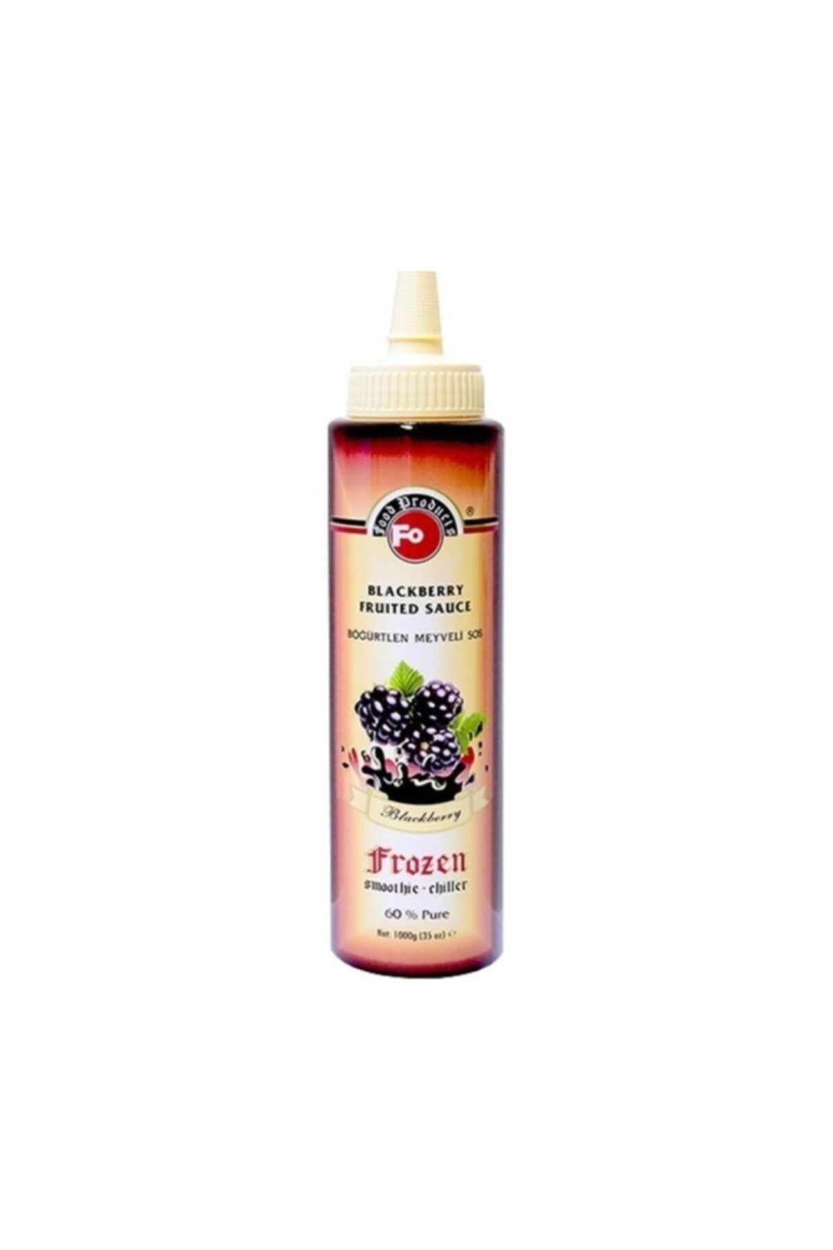 FO Böğürtlen Frozen Meyve Püresi 1000 Gr