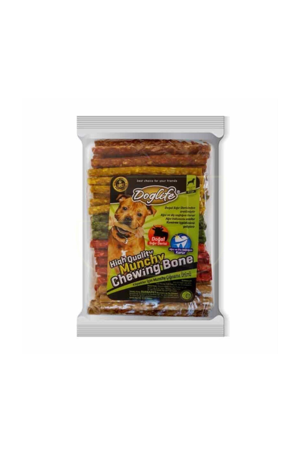 Doglife 100 Adet Munchy Sticks Köpek Çiğneti 9gr