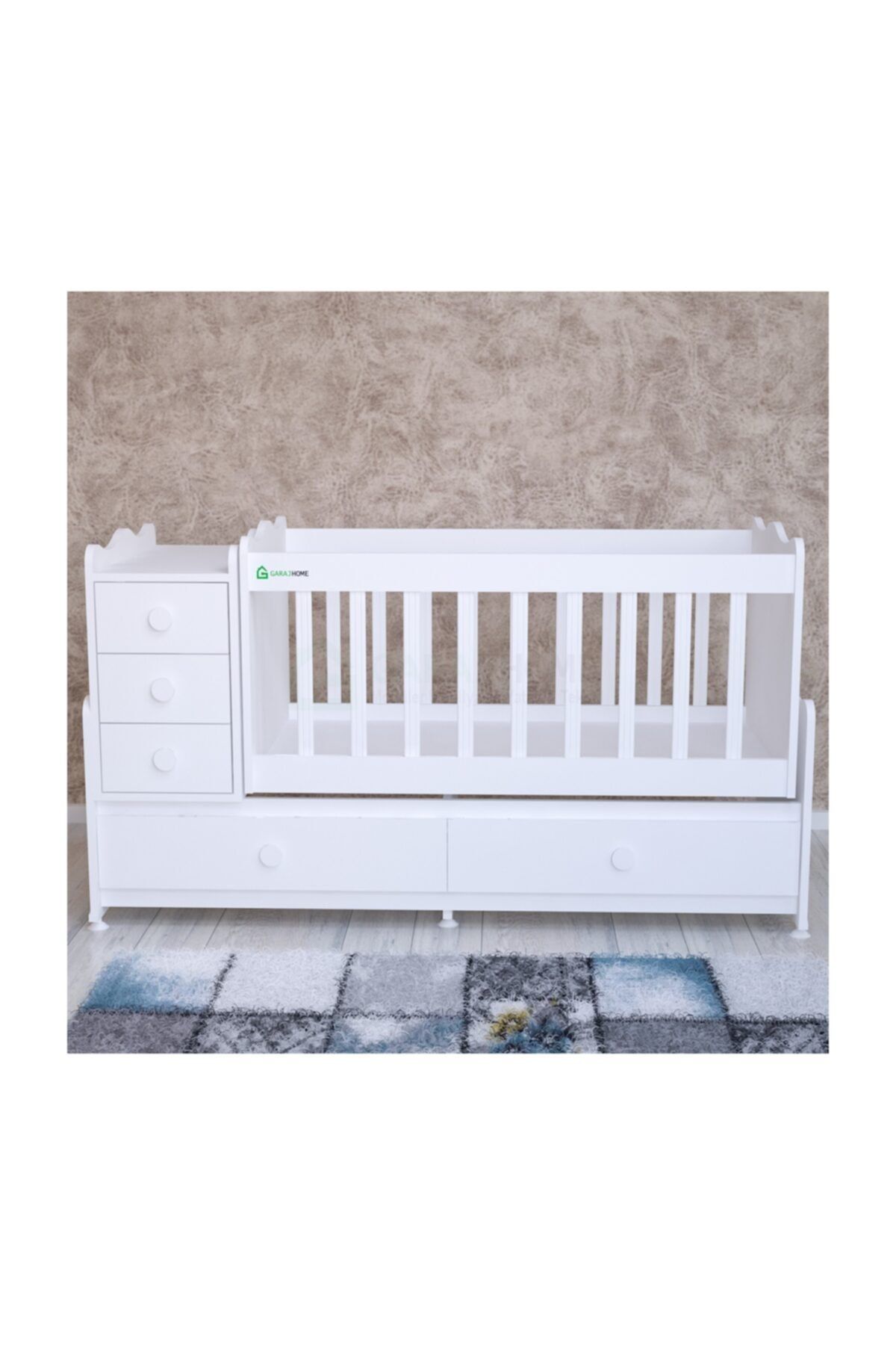 Garaj Home Melina Beşik Uyku Setli