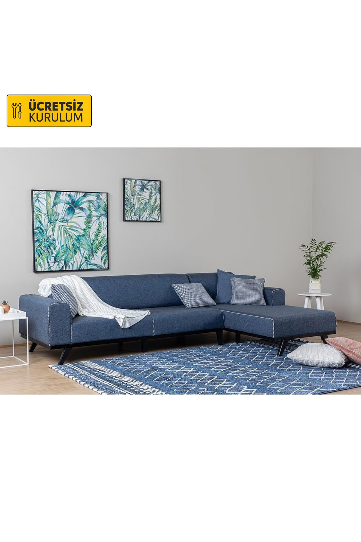 vivense lizbon kose koltuk lacivert sag kose fiyati yorumlari trendyol