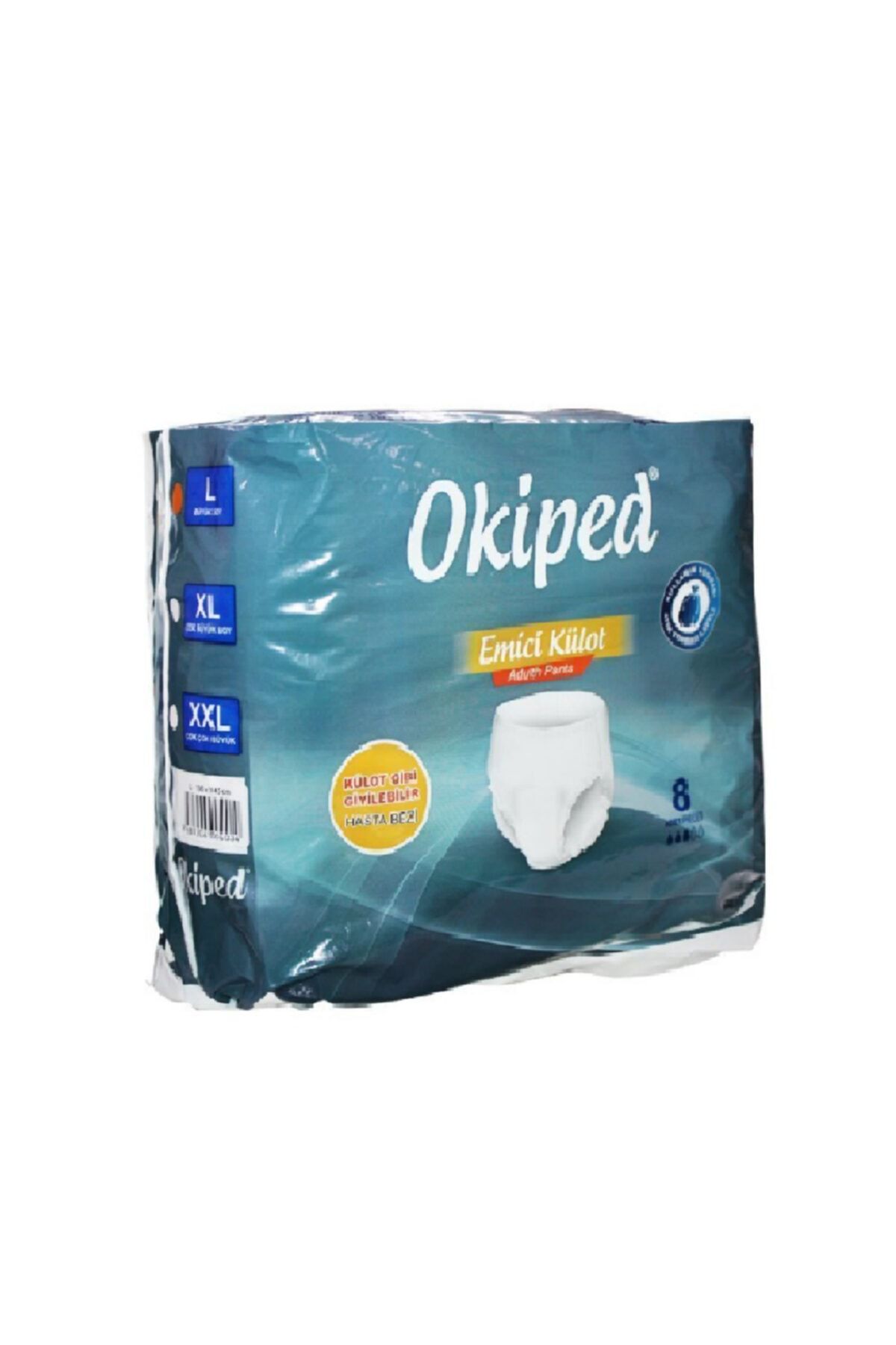 Okiped Emici Külot Hasta Bezi Large 8 Adet