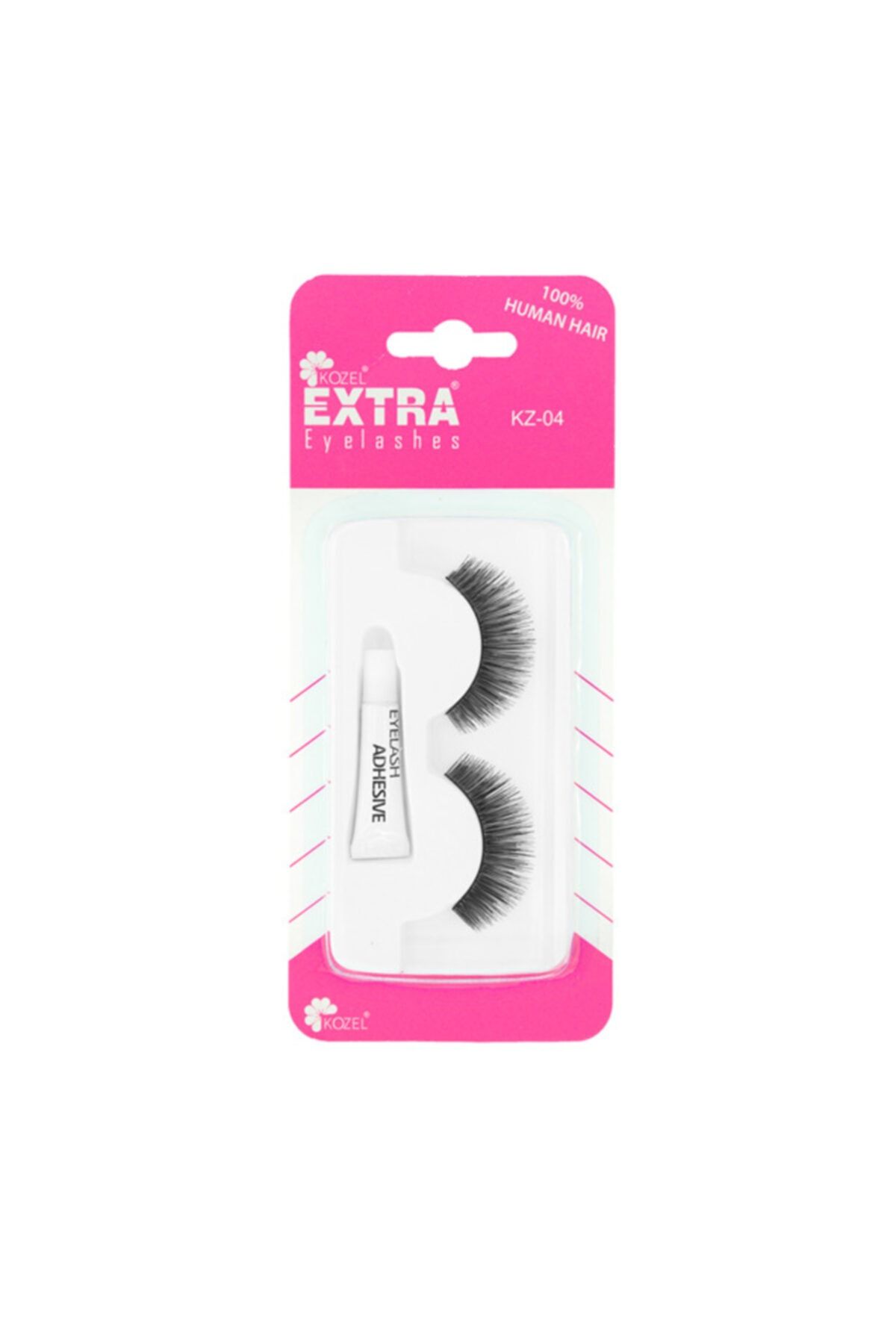 Extra Kozel Bütün Takma Kirpik Yapıştırıcılı Kz-04