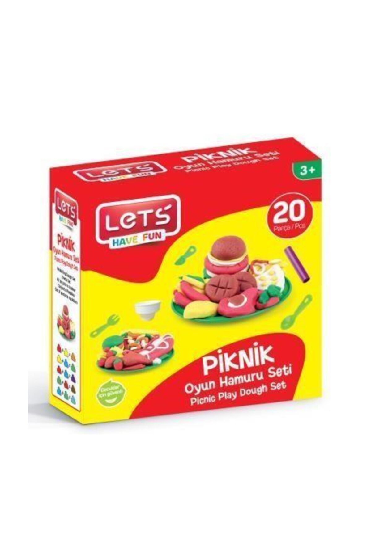 Arma Lets Oyun Hamuru Piknik Seti 20 Parça L8595