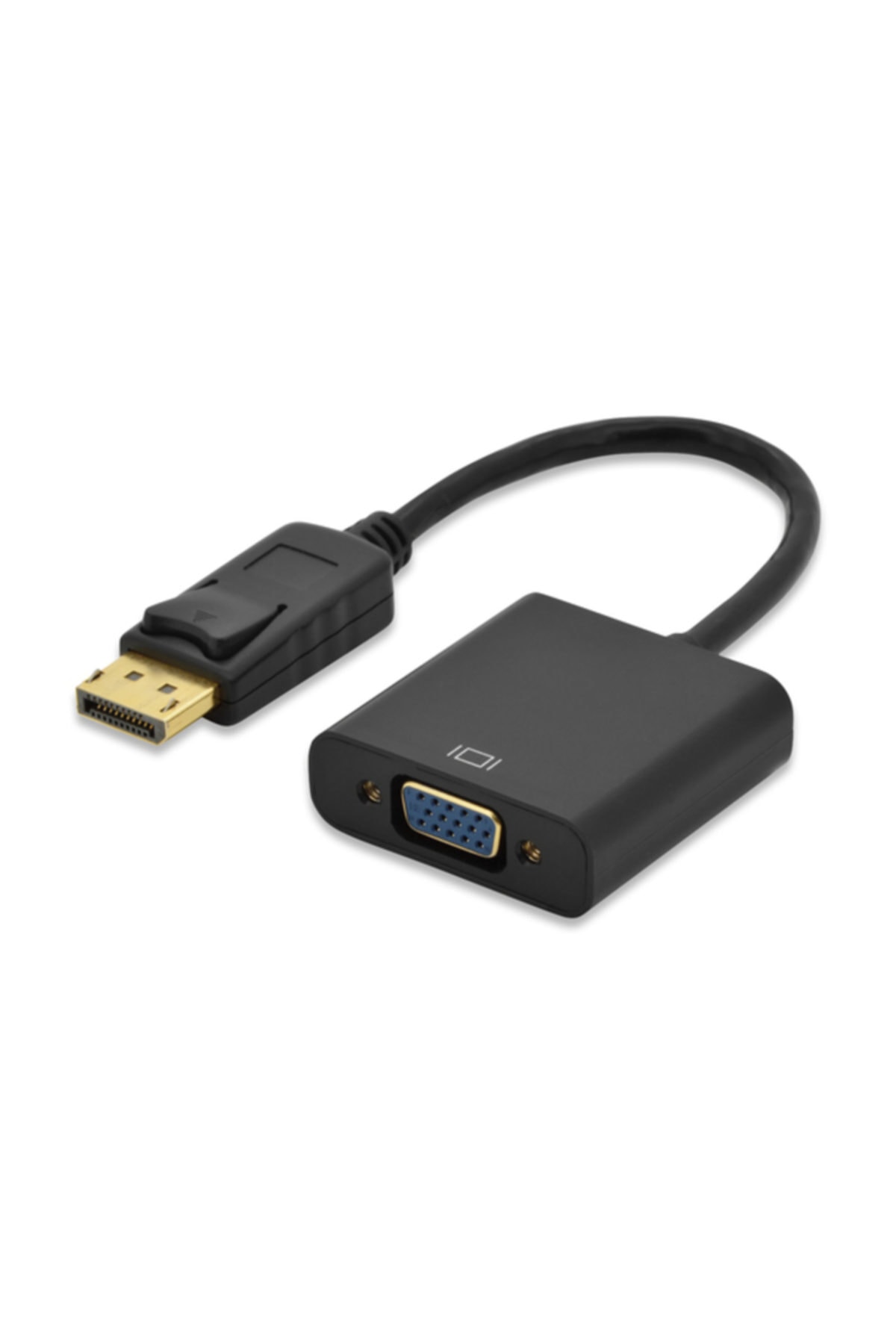 Ednet ED-84506 DisplayPort - VGA Adaptör Kablosu, DP Erkek- HD15 Dişi, 0.15 metre, DP 1.2 uyumlu, U