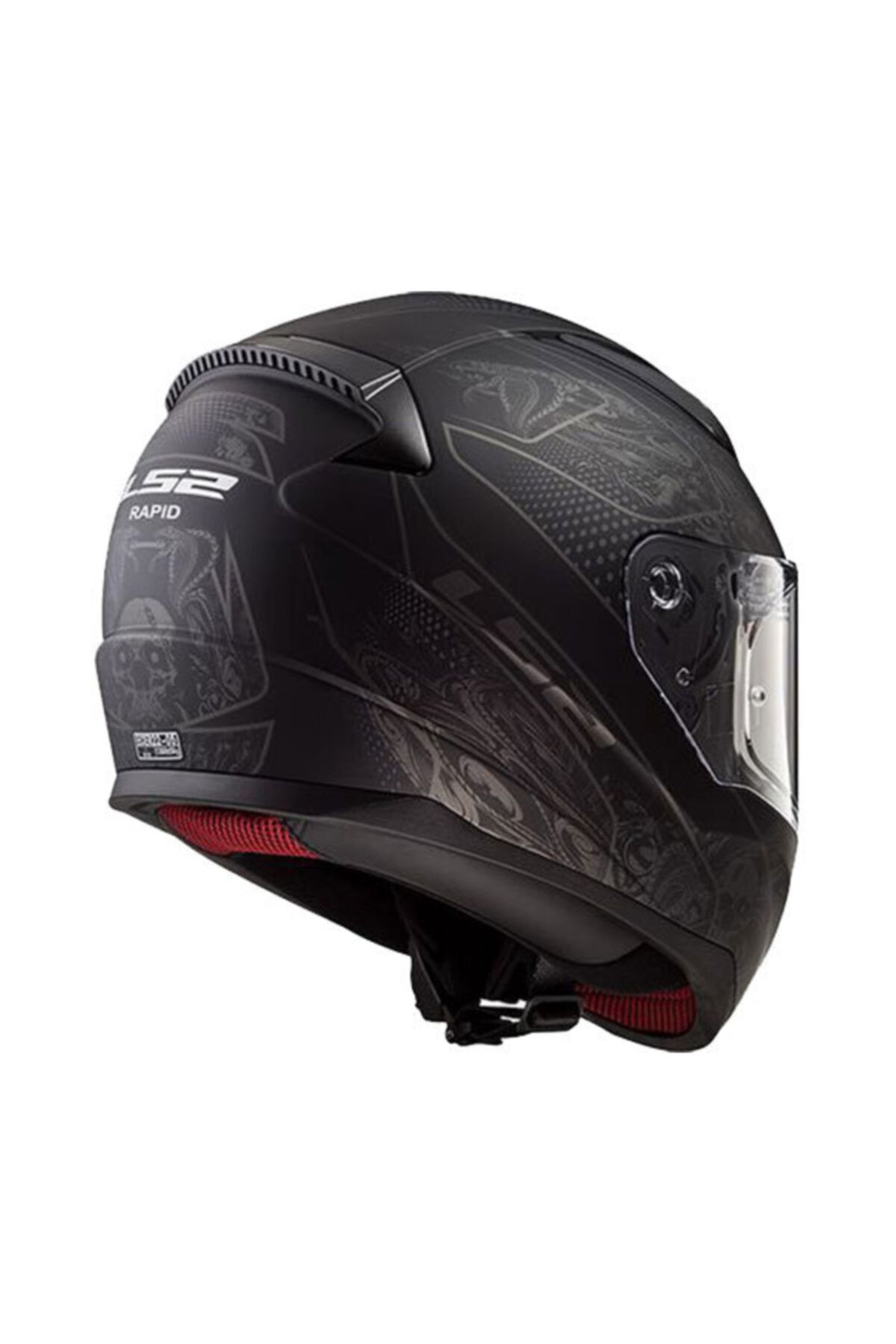 ls2 ff353 rapid crypt mat siyah kask fiyati yorumlari trendyol