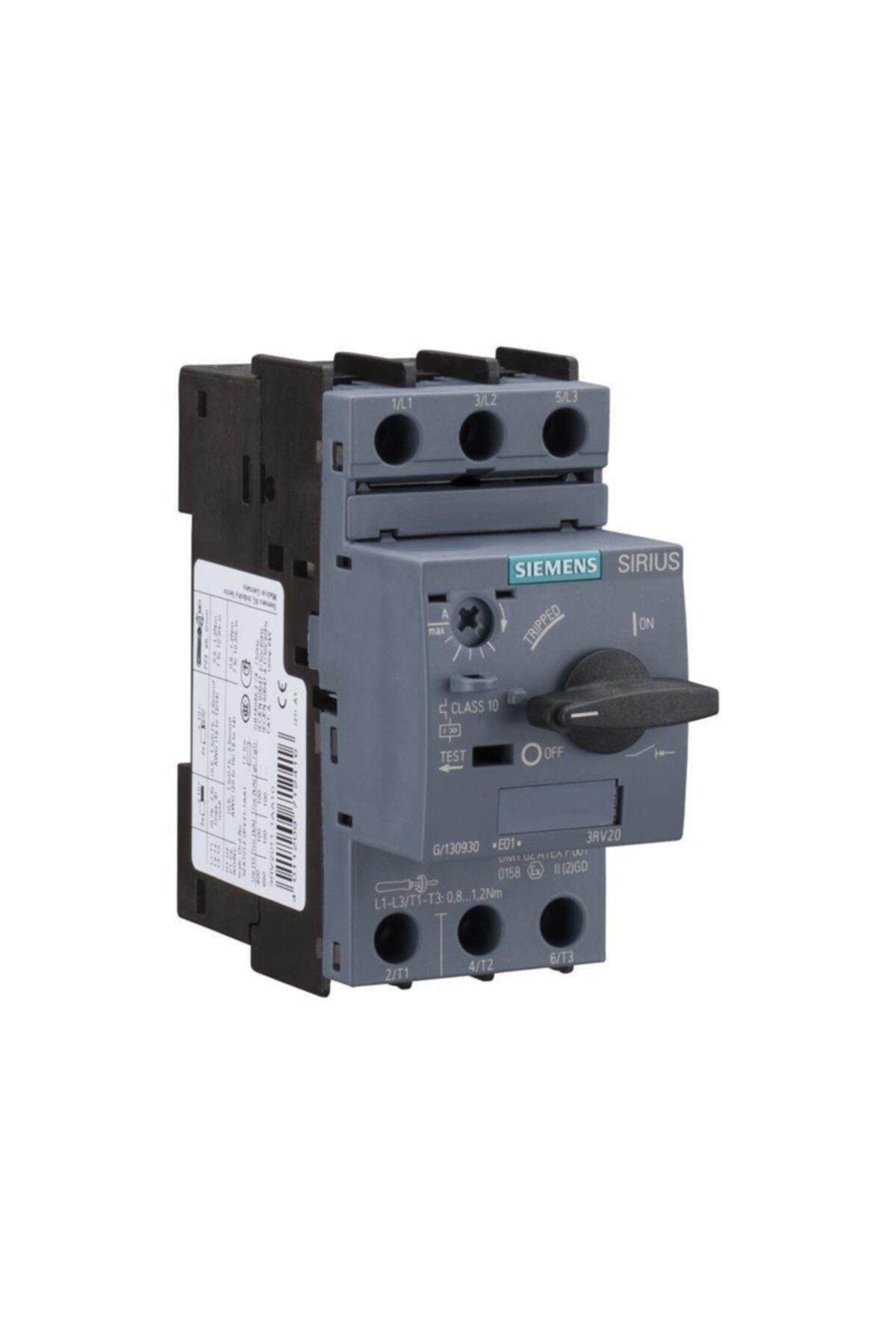 Siemens 20-25a 100ka S0 Boy Sırıus Motor Koruma Şalteri 60ºc Pano Içi Sıcaklıkta Bitişik