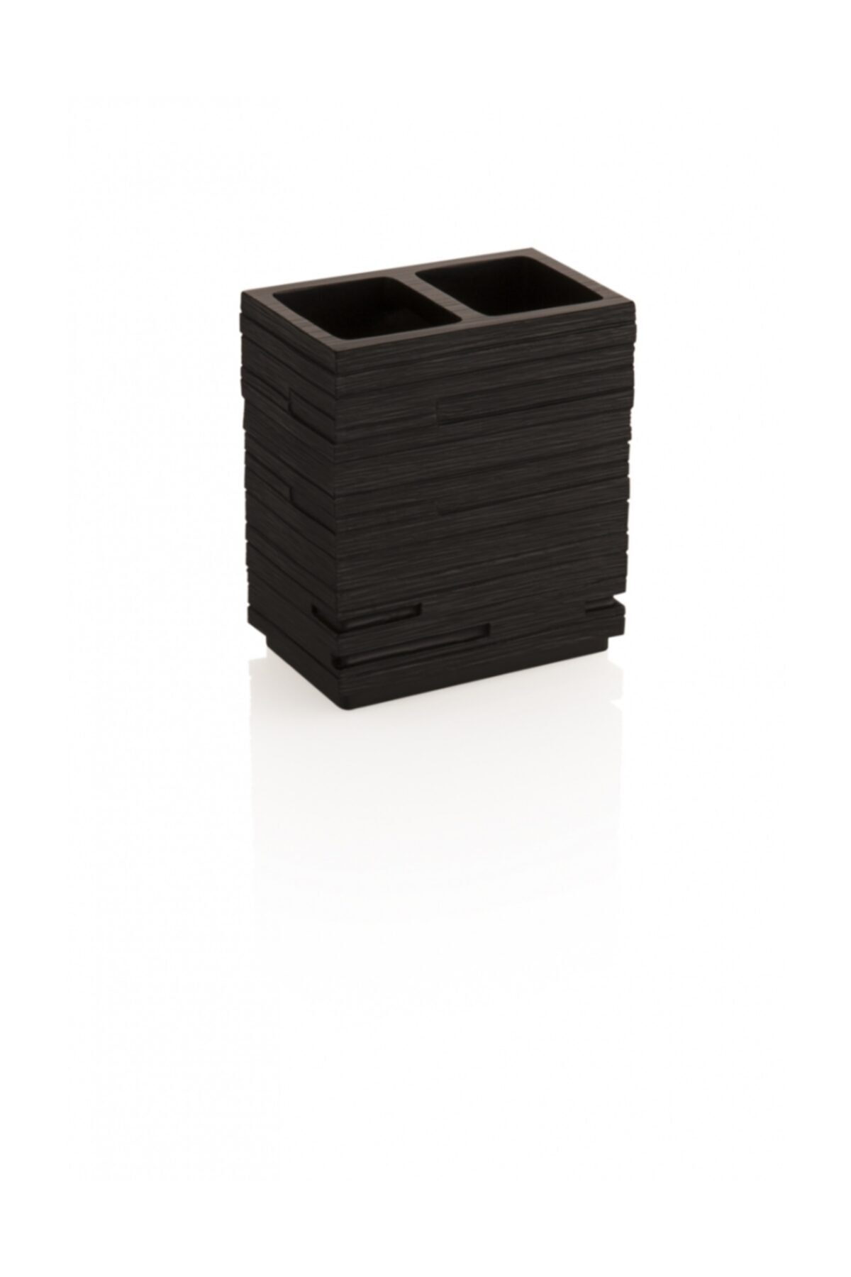 Gedy Quadrotto Diş Fırçalık Siyah