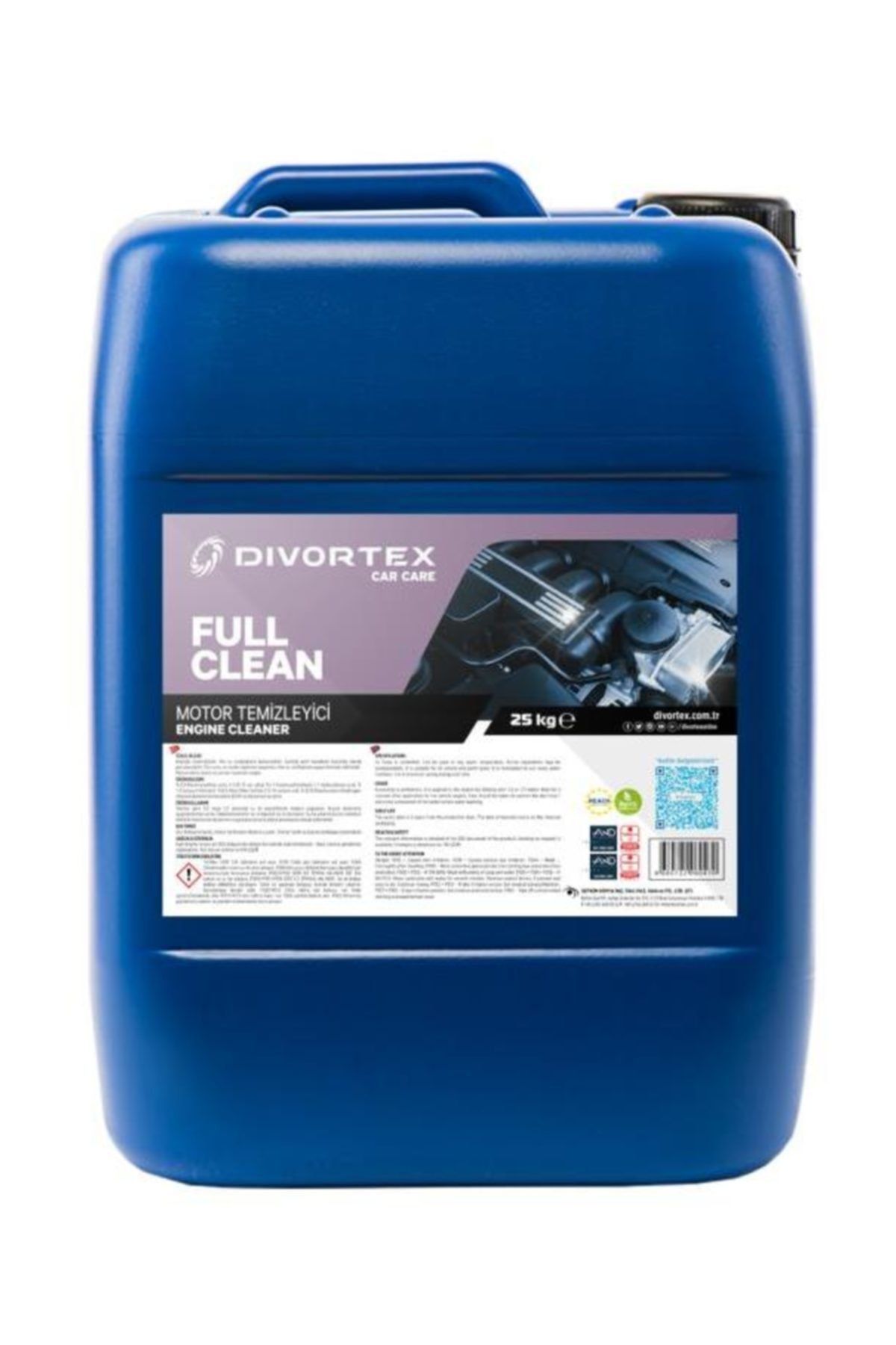 Divortex Motor Temizleme Sıvısı 25 Kg.