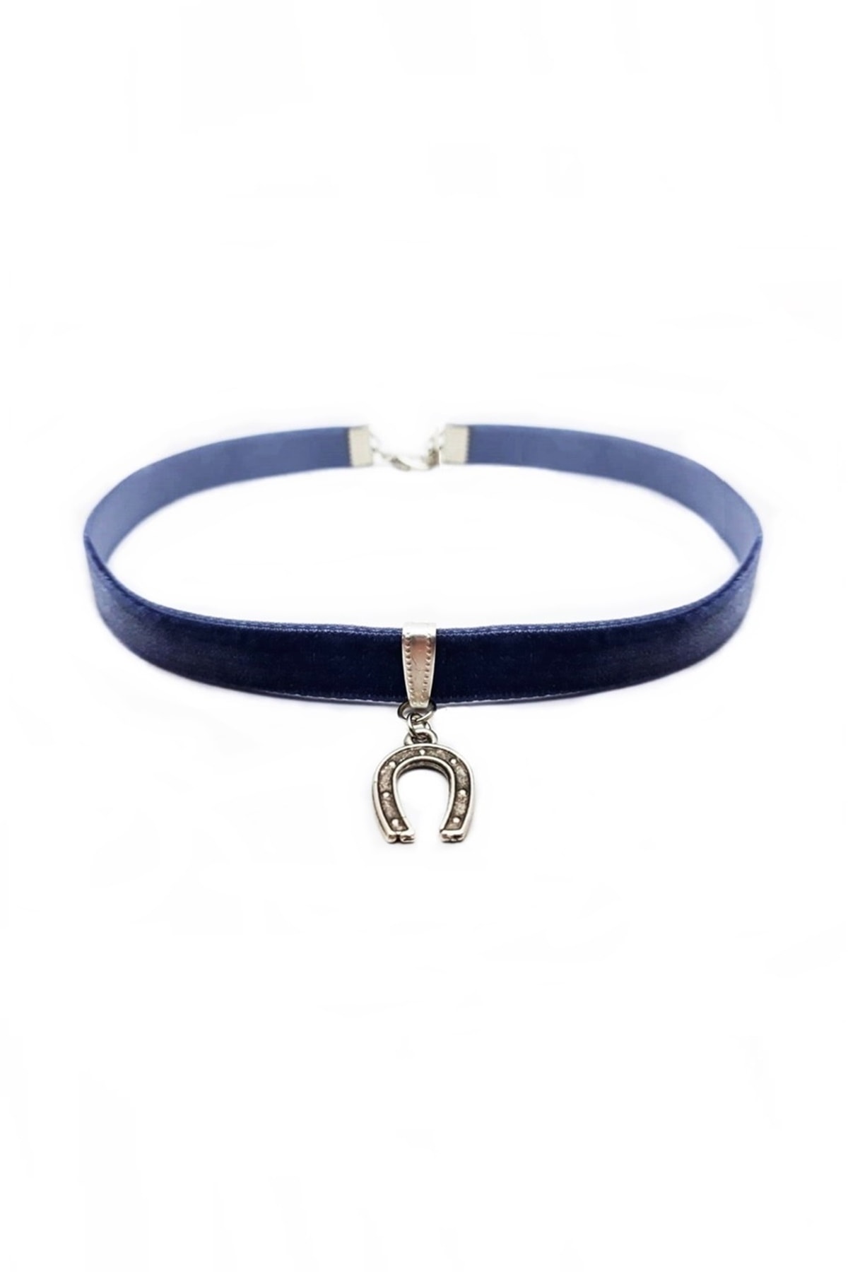 Bijustore At Nalı Choker Tasma Kolye