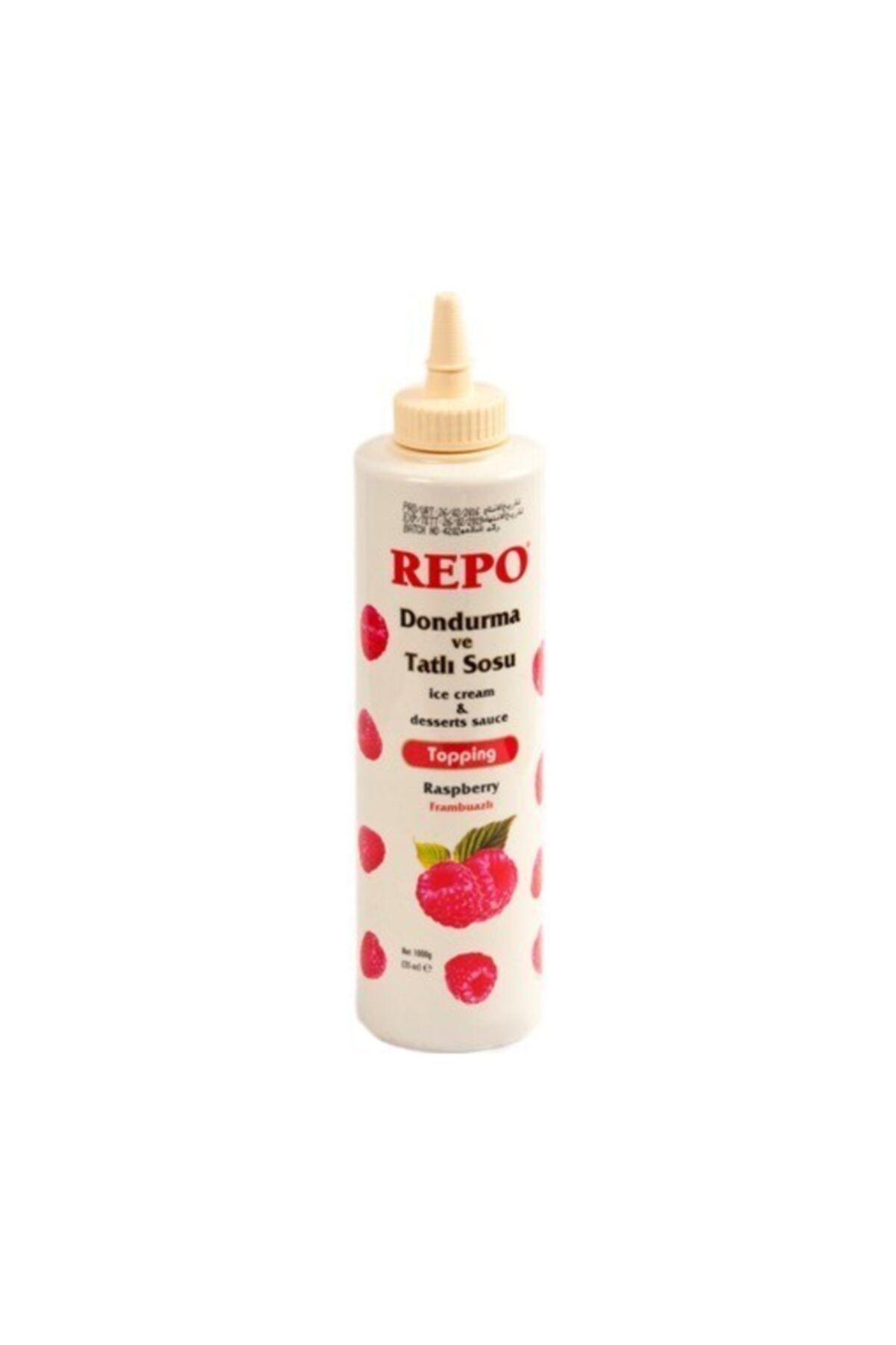 Repo Frambuaz Topping Sos Dondurma Tatlı Pasta Sosu 1 kg