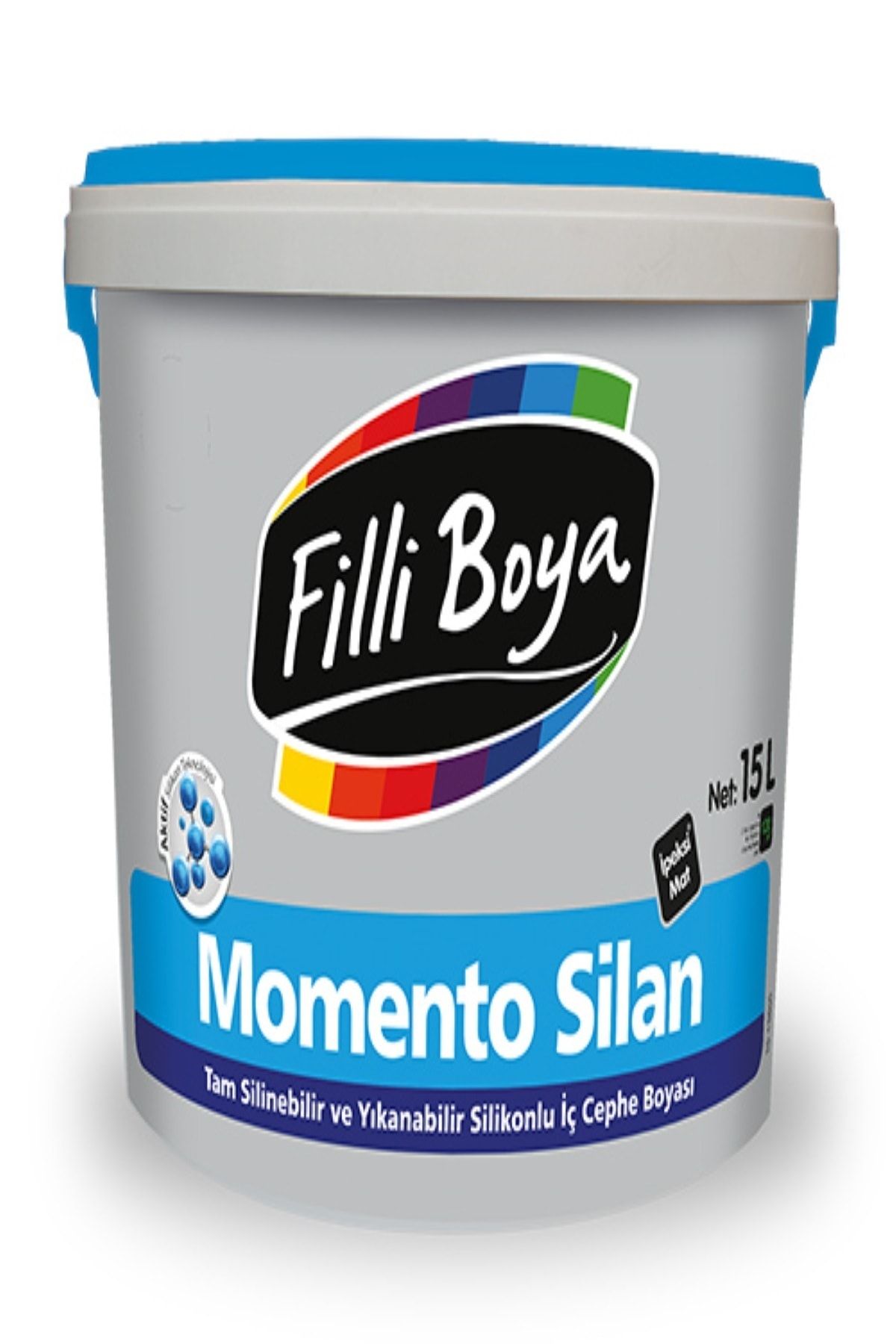 Filli Boya Momento Silan Silikonlu Iç Cephe Boyası 7,5 lt Andezit 15