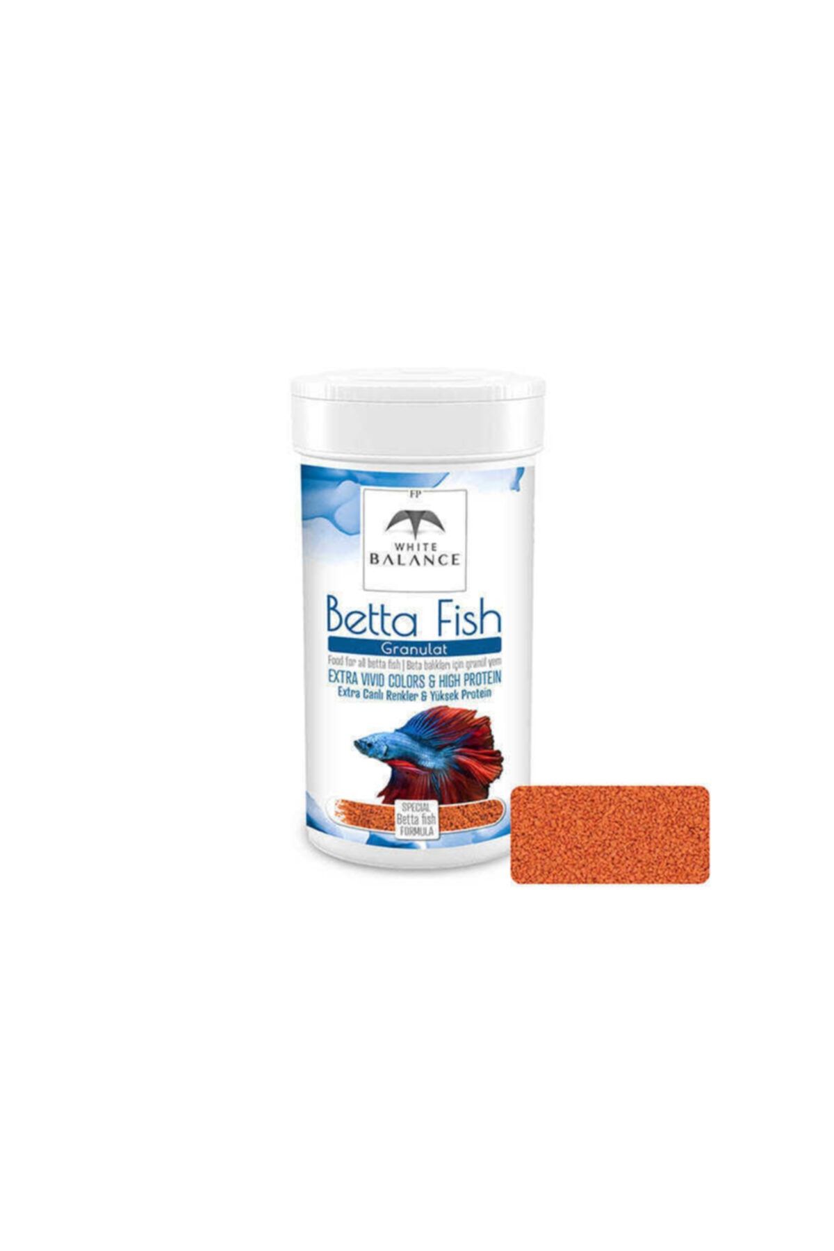 White Balance Betta Fish Granules 100 ml