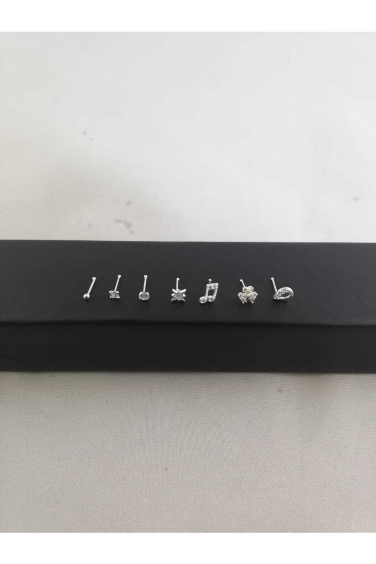 Takıparkxs 925 Ayar Zirkon Taşlı Yedilil Gümüş Hızma Set