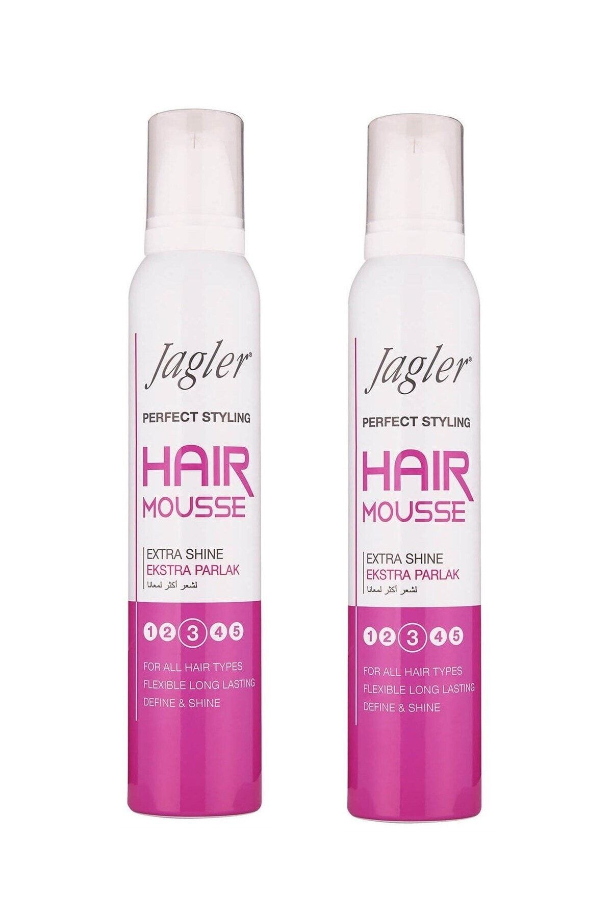 Jagler Ekstra Parlak Saç Köpüğü 200 ml. X 2 adet