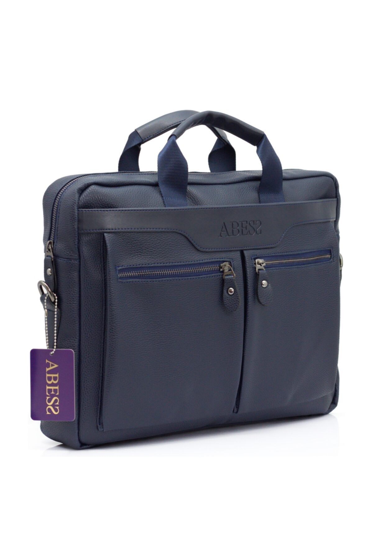 ABESS Lacivert Unisex Laptop & Evrak Çantası Abbs5092