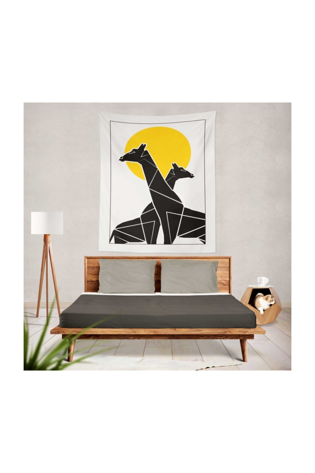 BuanArt Duvar Örtüsü 70x100 Cm -zürafa