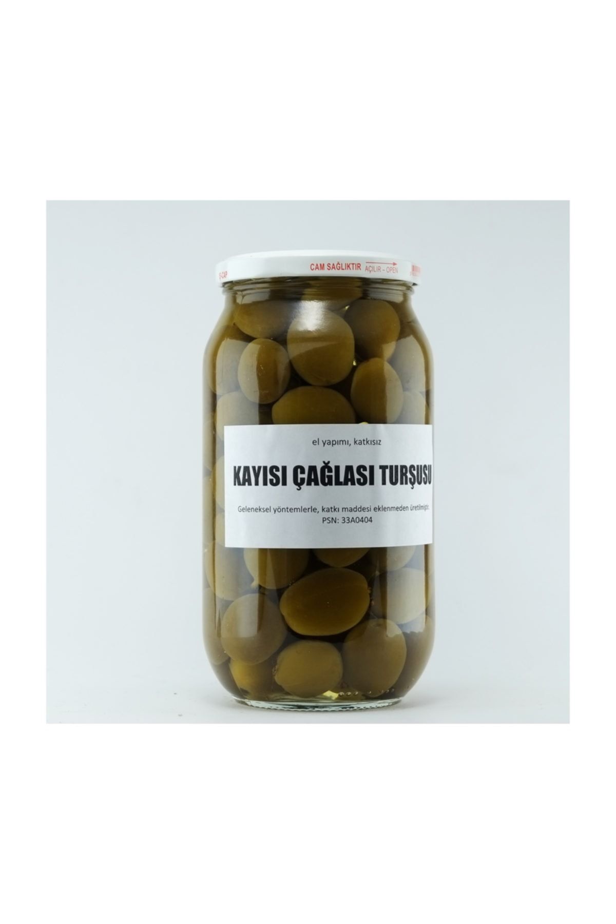 Silifke Sepeti Ev Yapımı Kayısı Çağla Turşusu - 1,2 Kg.