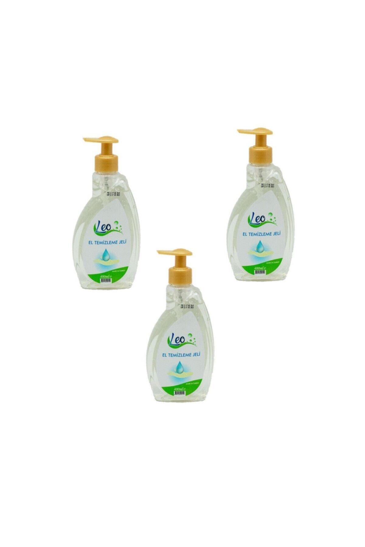 LEO El Temizleme Jeli 400 ml 3 Adet