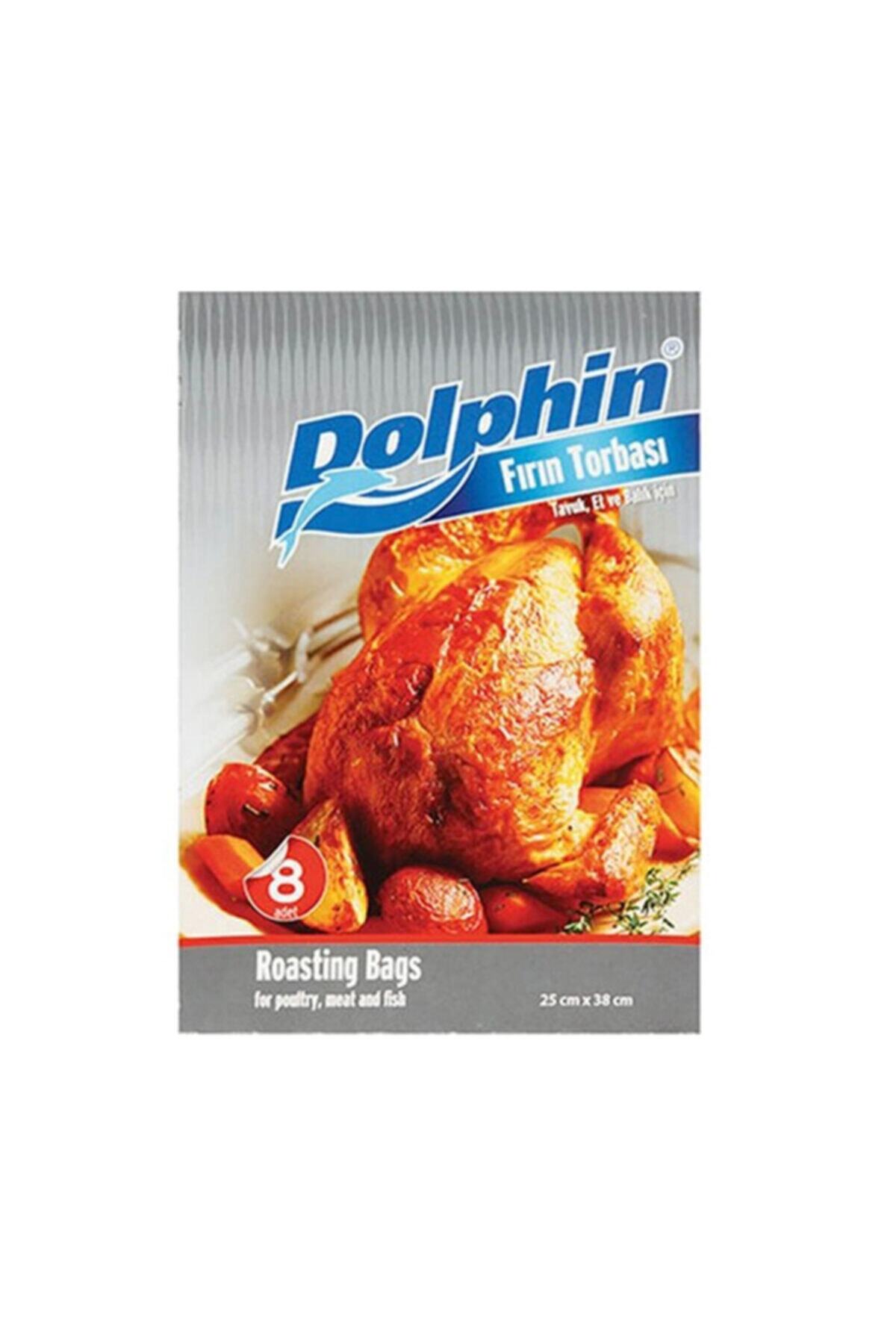 Dolphin Yanmaz Fırın Torbası 8 Adet Standart Boy 25 cm X 38 cm