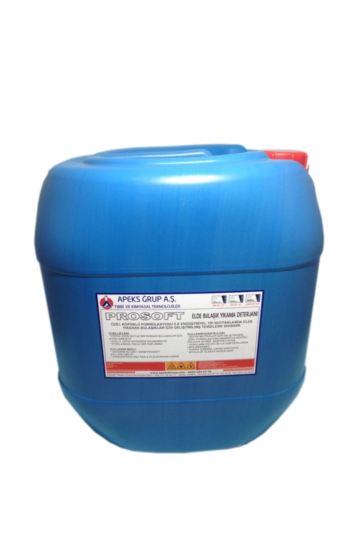 APEKS Bulaşık Deterjanı(prosoft Konsantre 30 kg