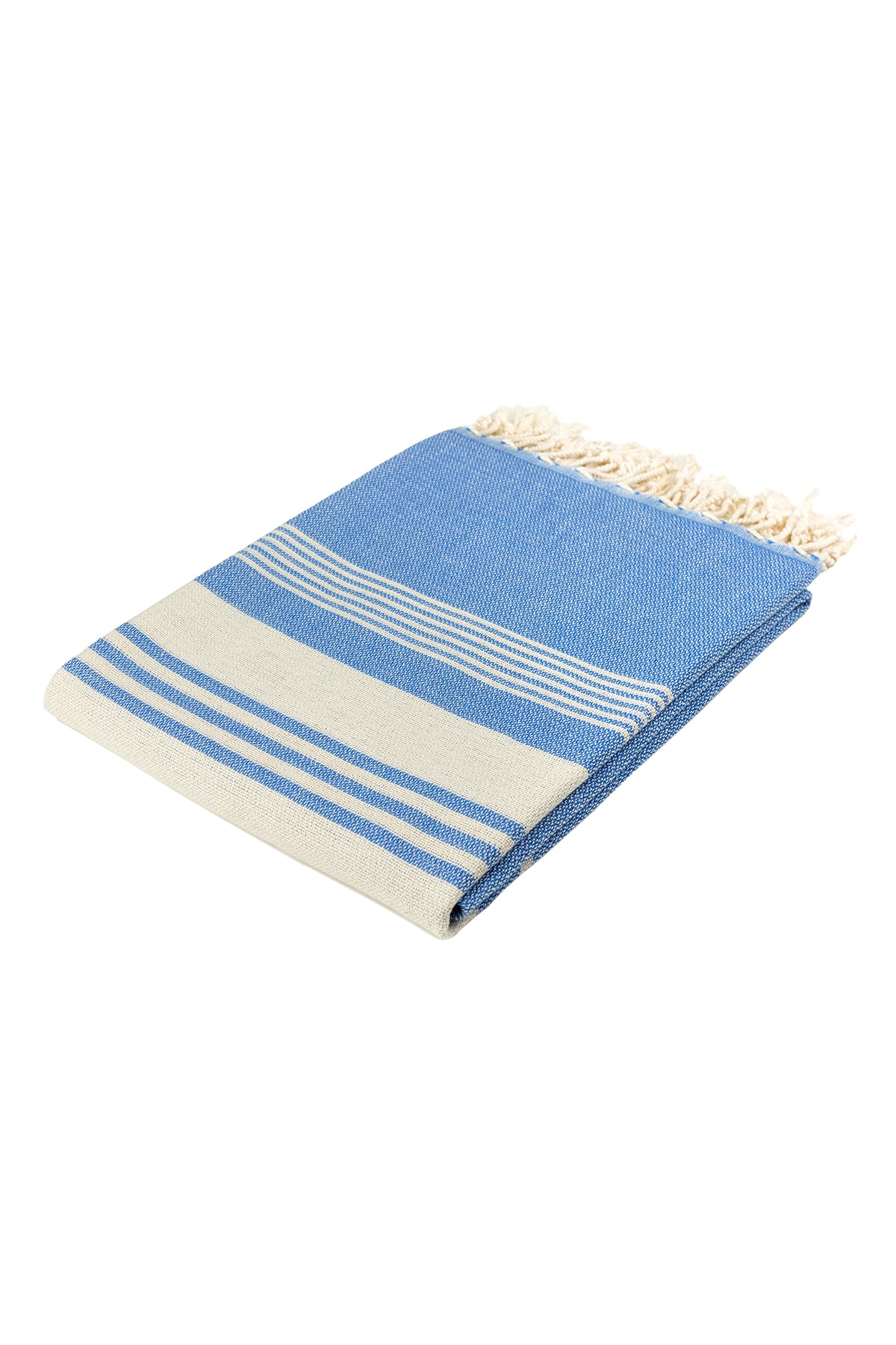Eselba Santorini Tt Mavi % 100 Organik Pamuk Peştamal Havlu 733447999438