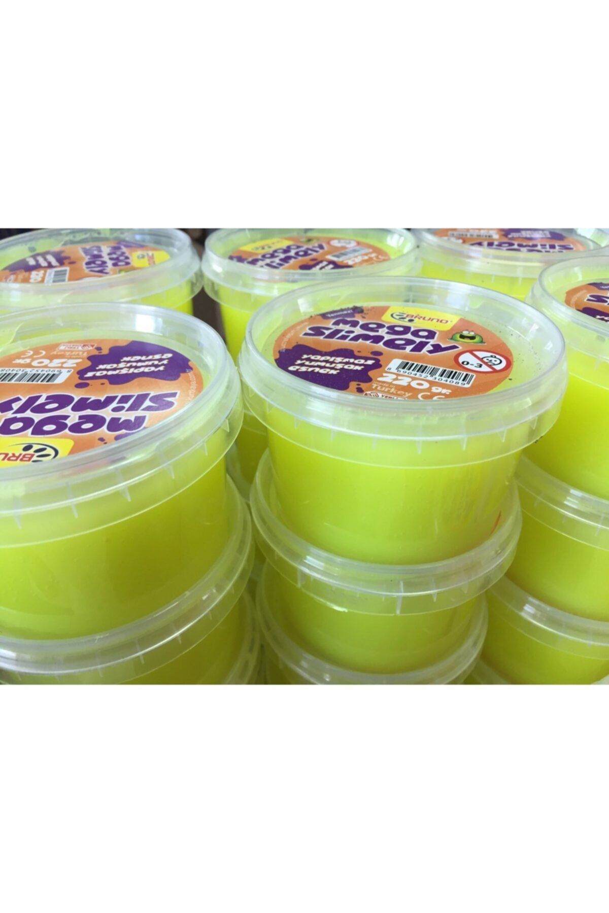 Bruno Slıme Mega Slımely 220gr. Sarı