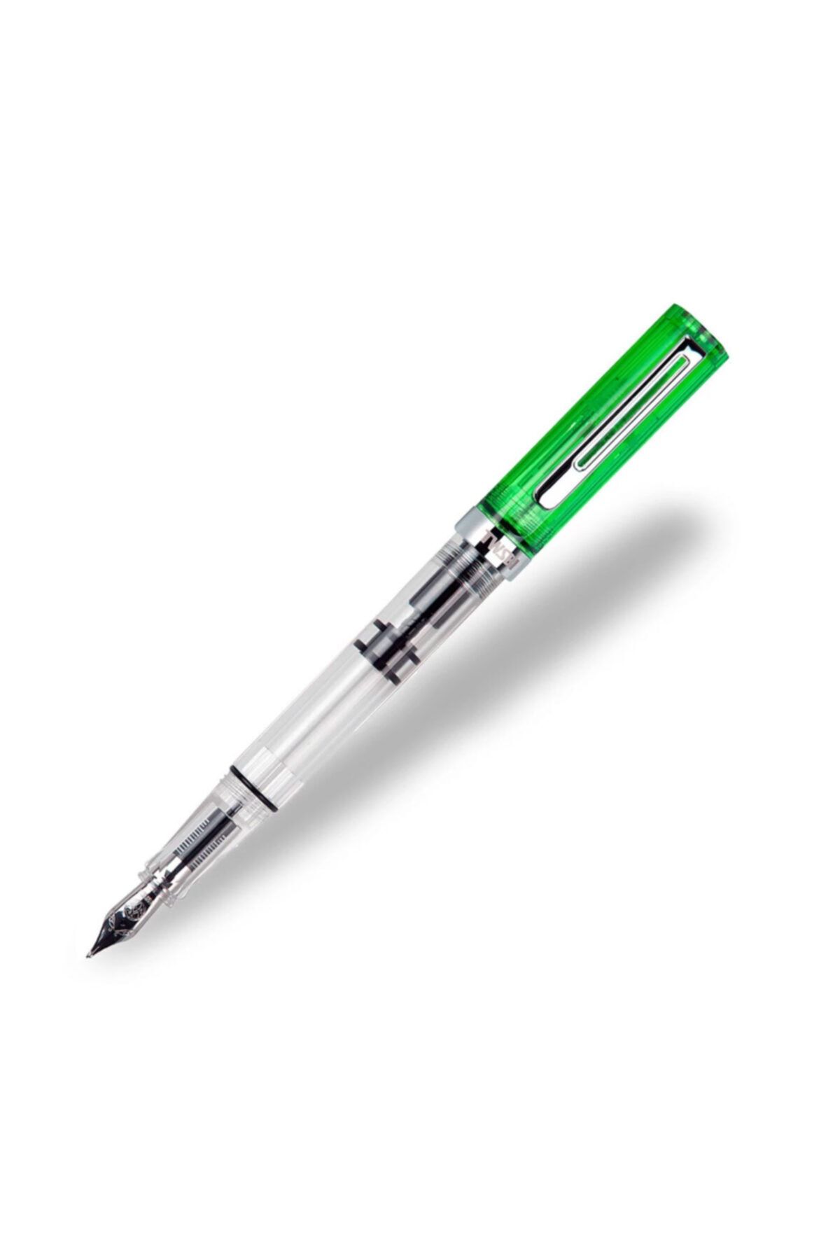 Twsbi Eco Dolma Kalem Şeffaf Yeşil B M7446940