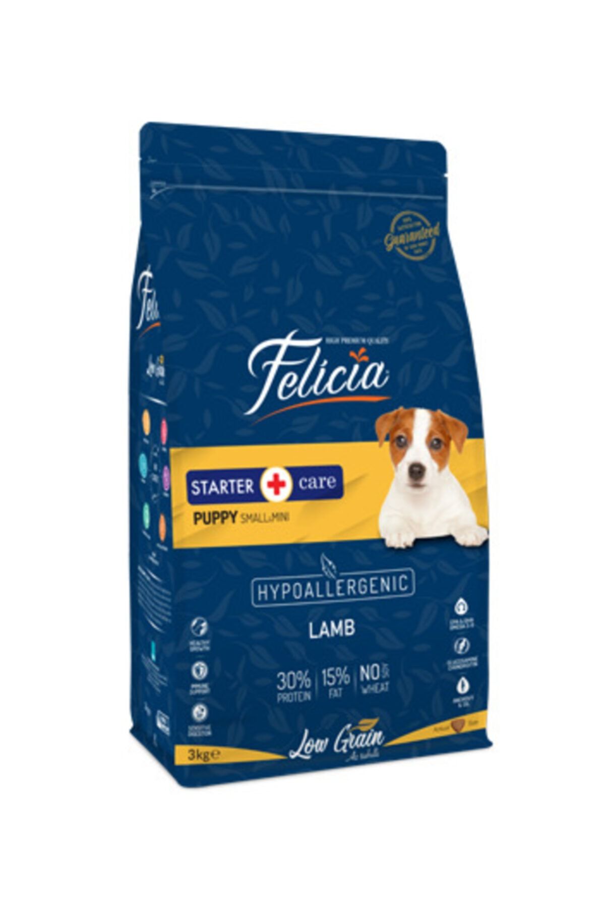 Felicia Küçük Irk Puppy Az Tahıllı Kuzulu Yavru Köpek Maması 3 Kg