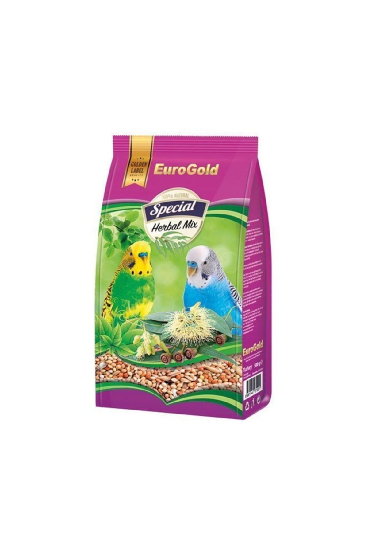 EuroGold Special Okaliptuslu Muhabbet Kuşu Yemi 500gr (12)