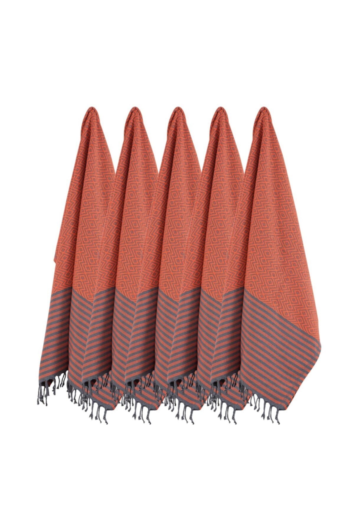 Wellstil Atıl Peştamal 5'li Set Turuncu