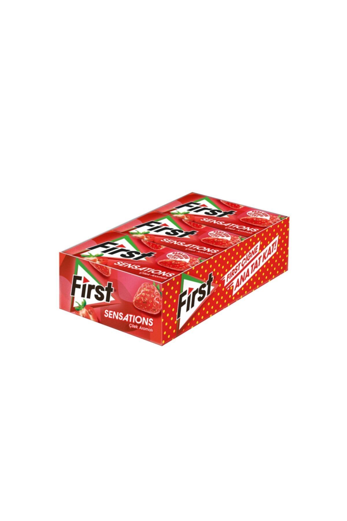 First Sensations Çilek 27gr - 12 Adet