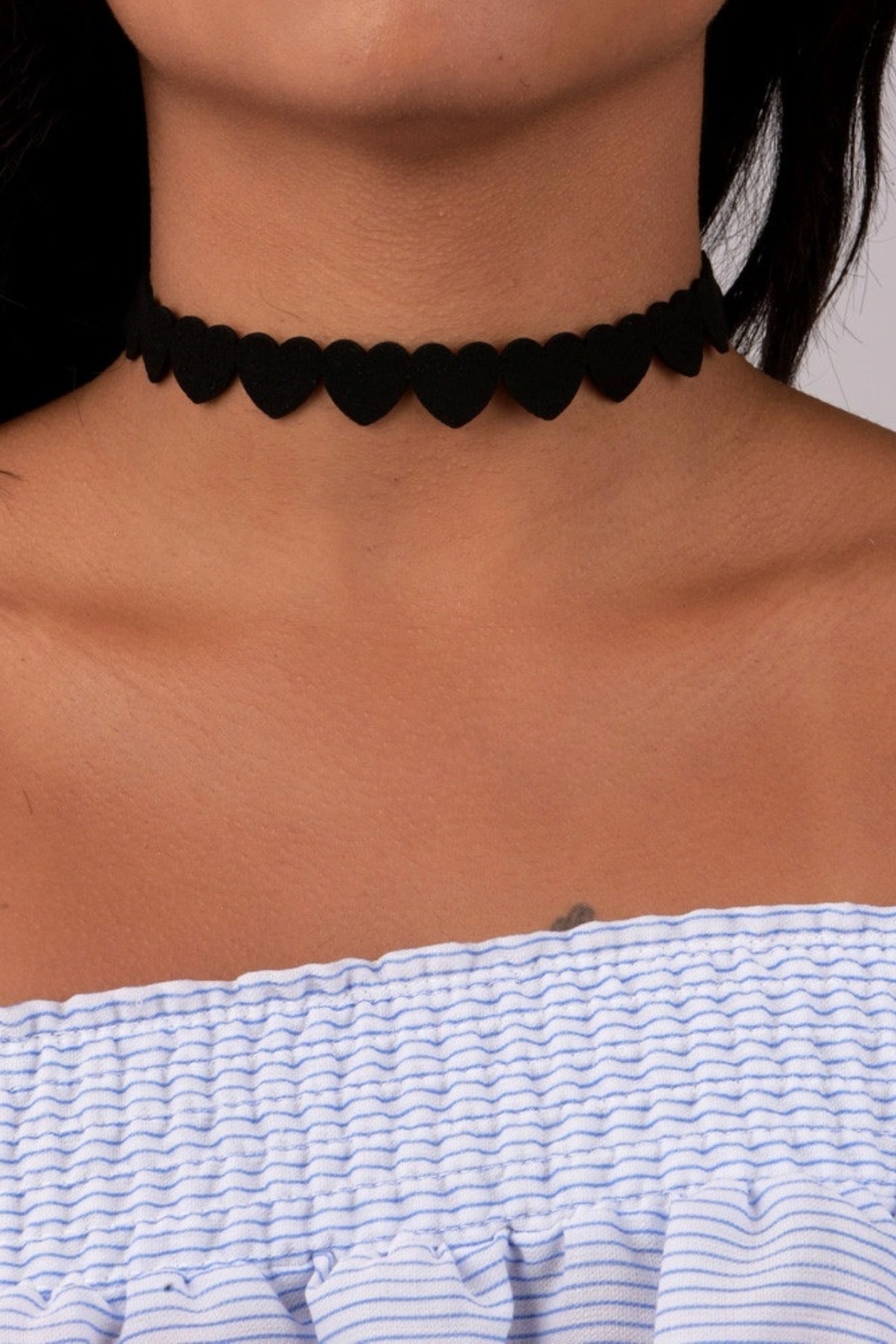 VipBT Xın05 Kadife Choker Tasma Kolye\tayarlanabilir