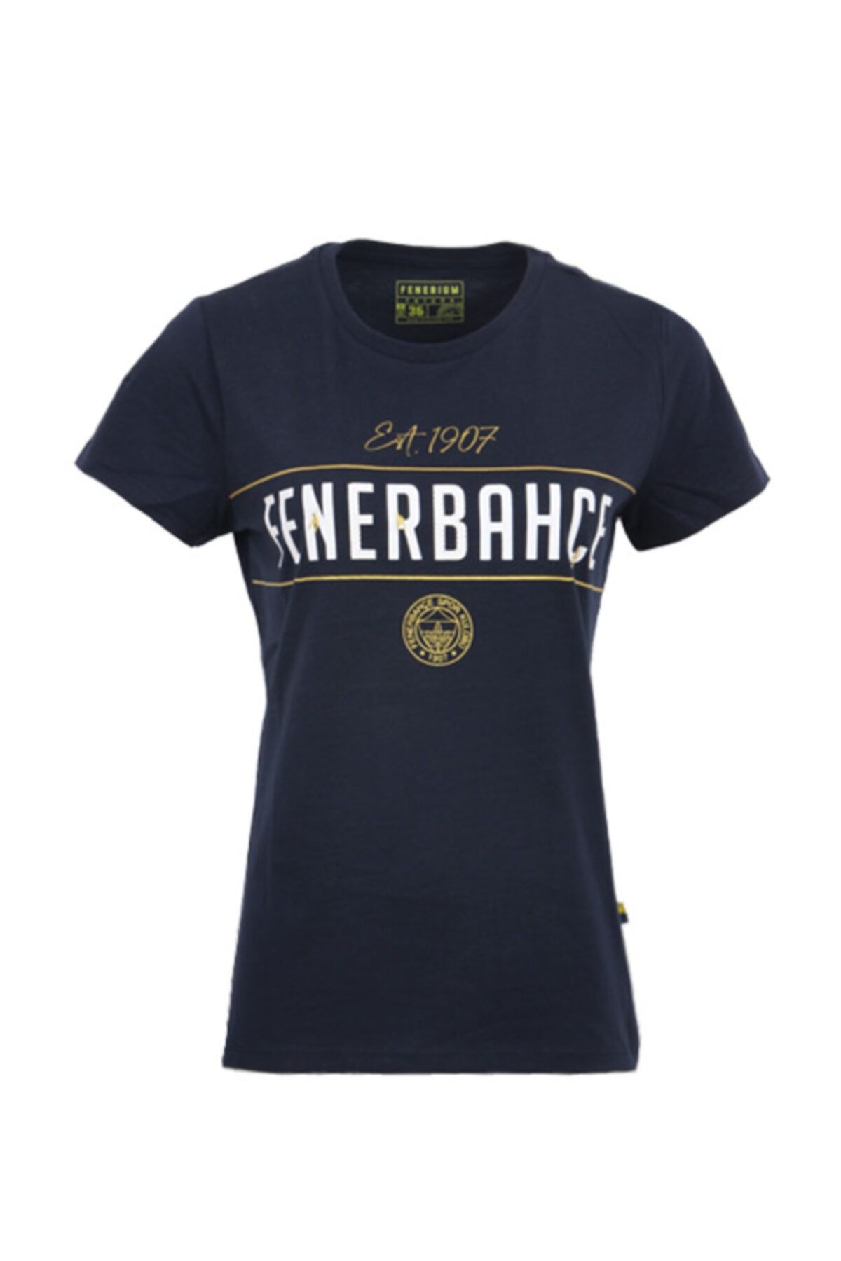 Fenerbahçe Kadın Lacivert Trıbun Est T-Shirt 1907