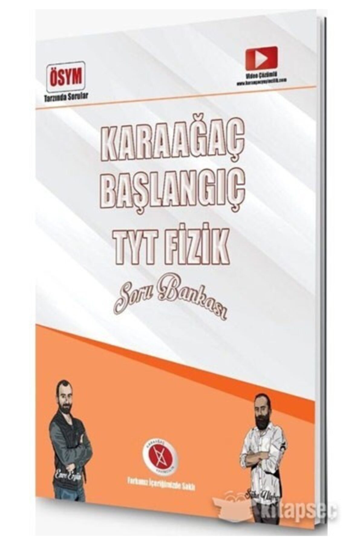 karaağaç yayınları Karaağaç Tyt Fizik Başlangıç Soru Bankası