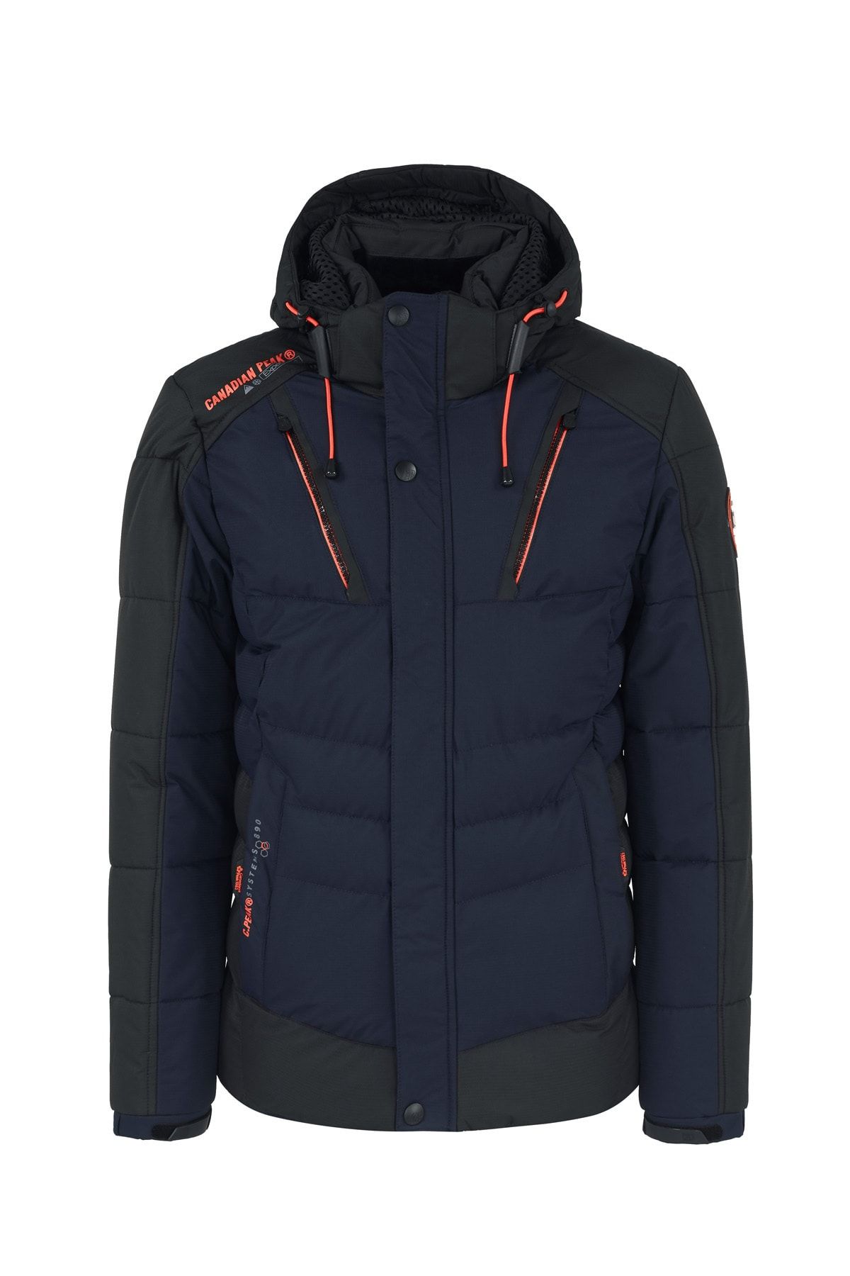 Canadian Peak Erkek Lacivert Suya Dayanıklı Outdoor Parka