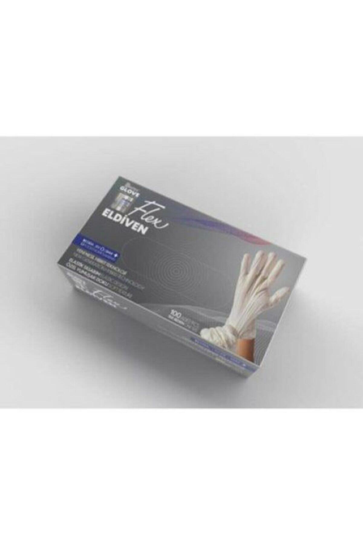 Florex Flex Yeni Nesil Hibrit Eldiven Beyaz 100 Lü Paket