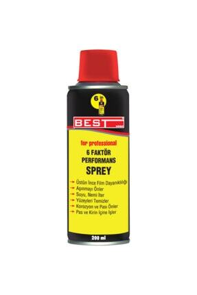 6 Faktör Yağlayıcı Pas Önleyici Performans Spreyi 200 ml Image 0