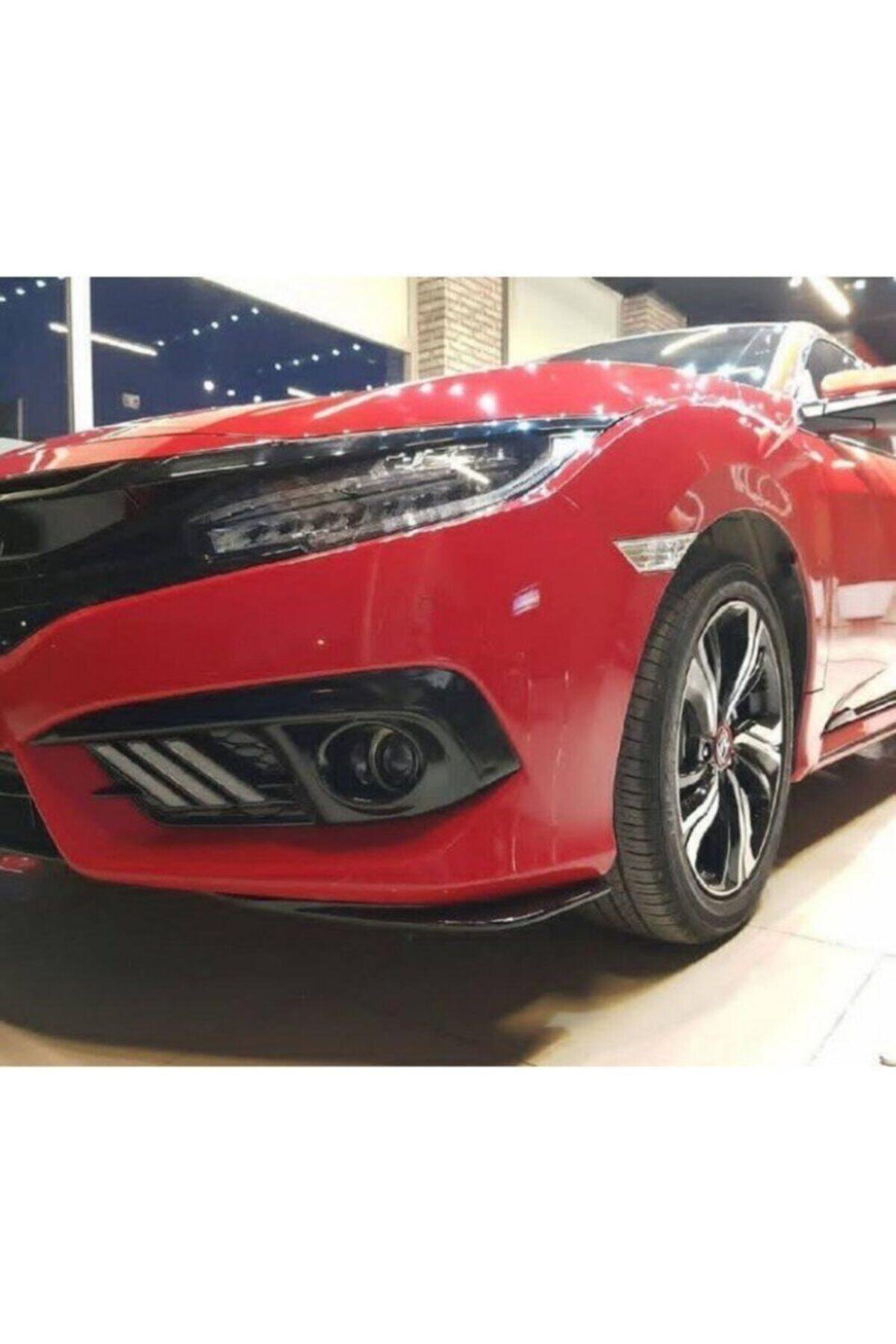 Space Honda Civic Fc5 Sis Lamba Gündüz Farı Drl 3 Çizgi Şeffaf Hareketli